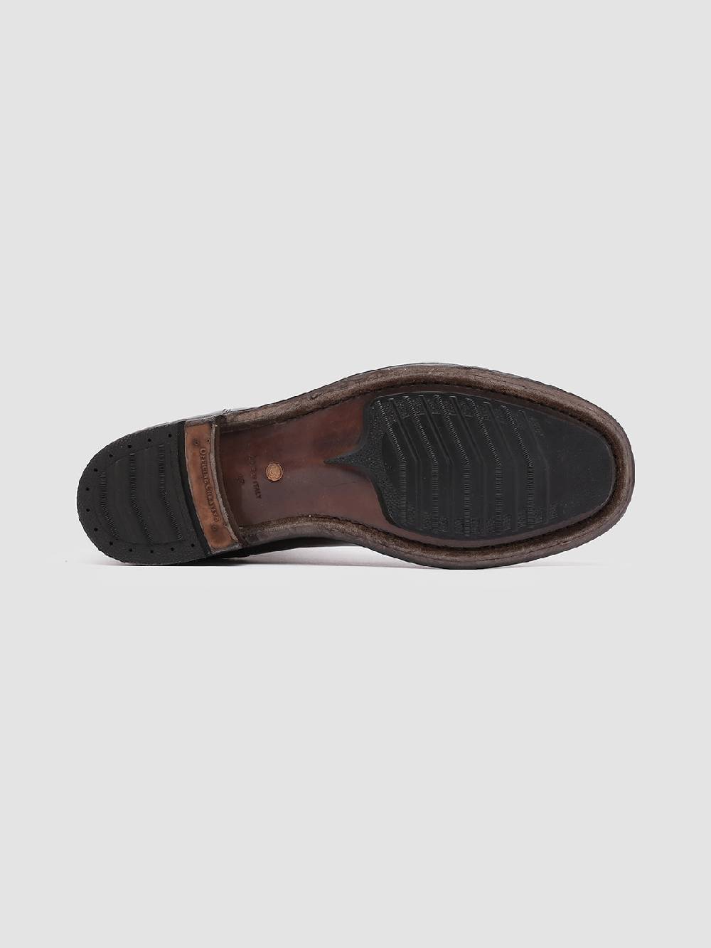 Officine Creative BALANCE 008 Stivaletti Chelsea in Pelle Marrone Negozio