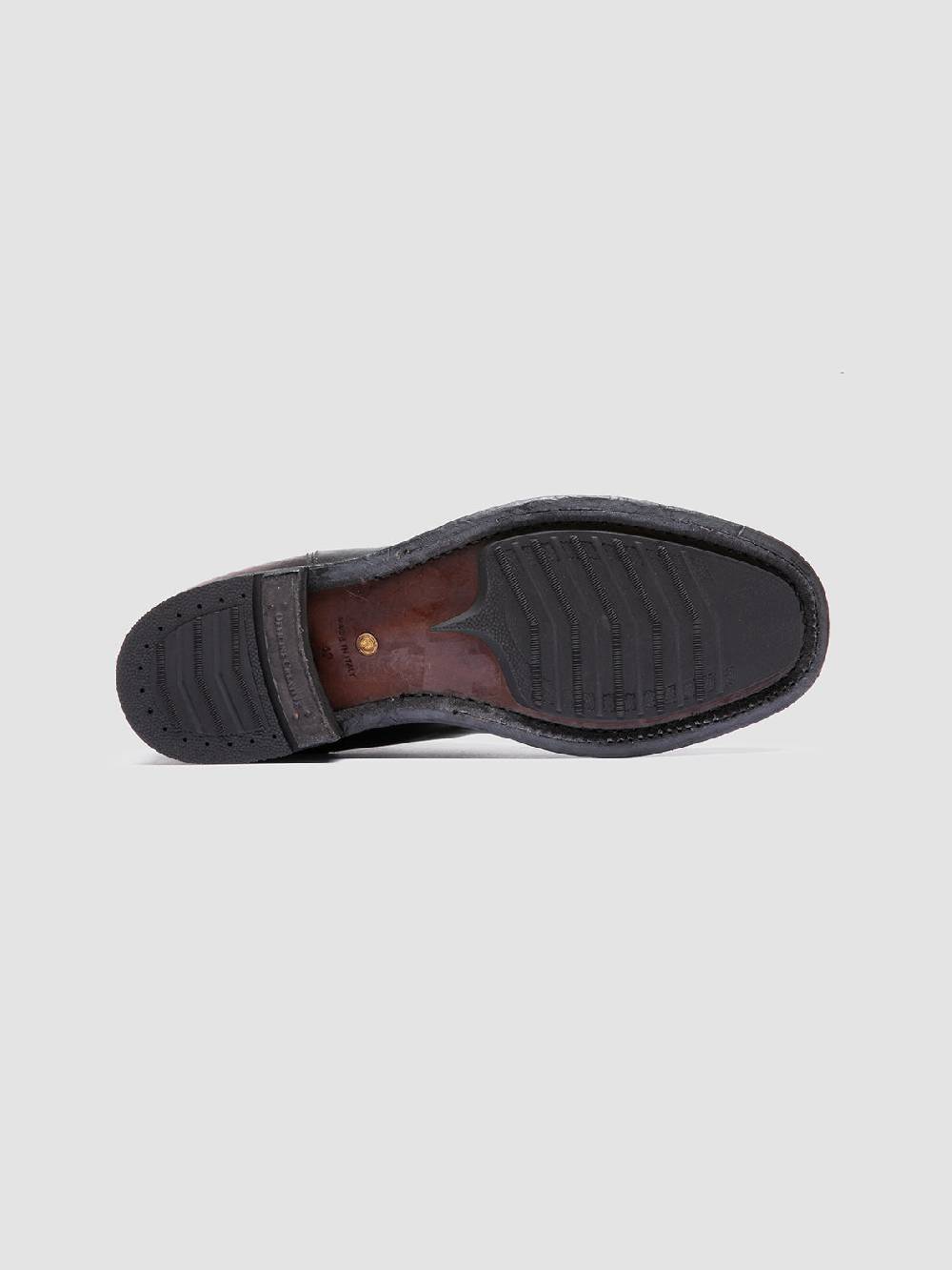Officine Creative BALANCE 008 Brown Leather Chelsea Boots In Saldo