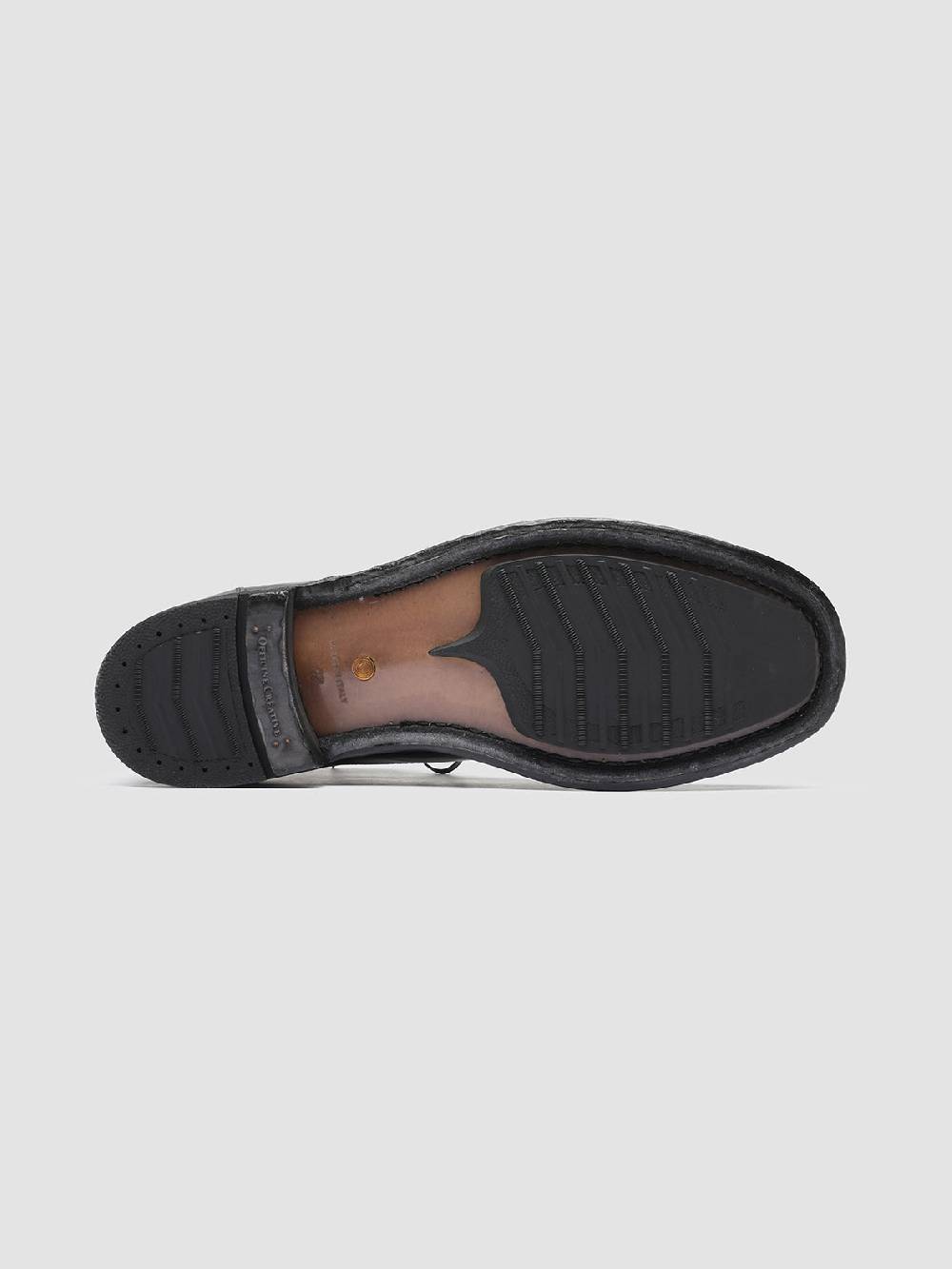 Officine Creative BALANCE 009 Stivaletti in Pelle Nera Nuova