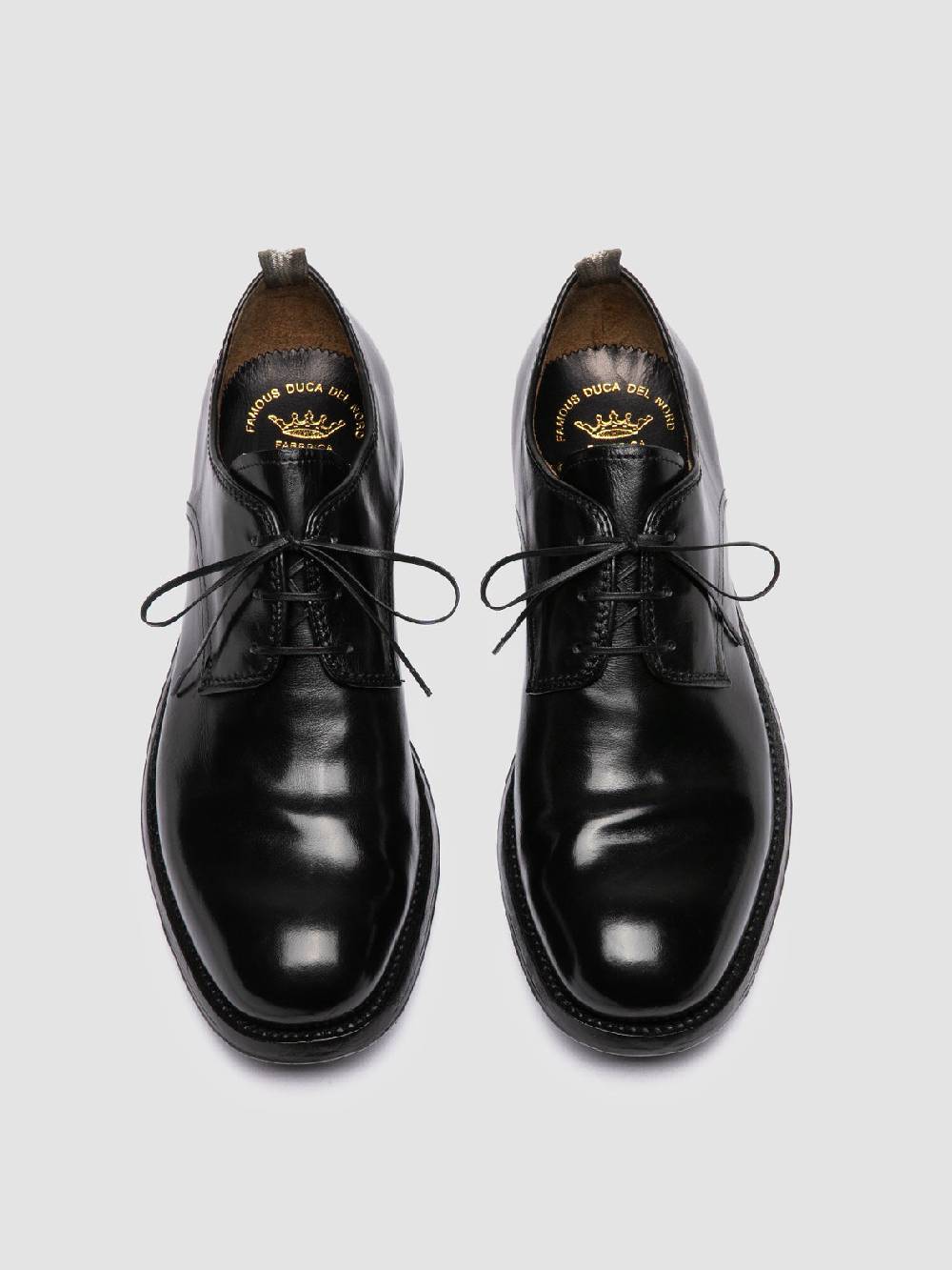 Officine Creative BALANCE 019 Derby in Pelle Nera Italia