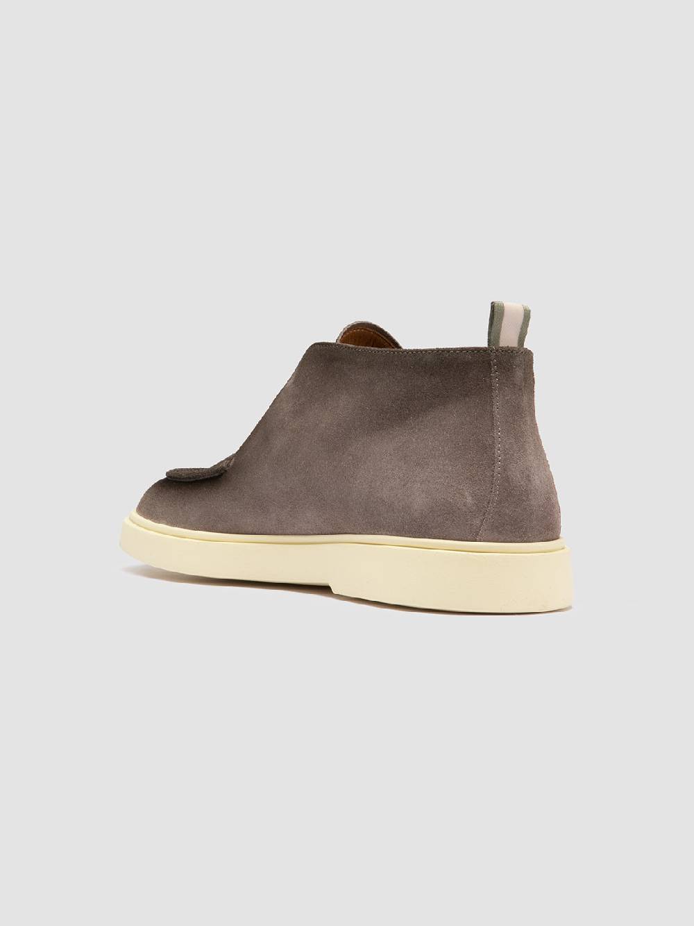 Officine Creative BONES 003 Stivaletti Chukka in Pelle Scamosciata Tortora Spedizione Gratuita