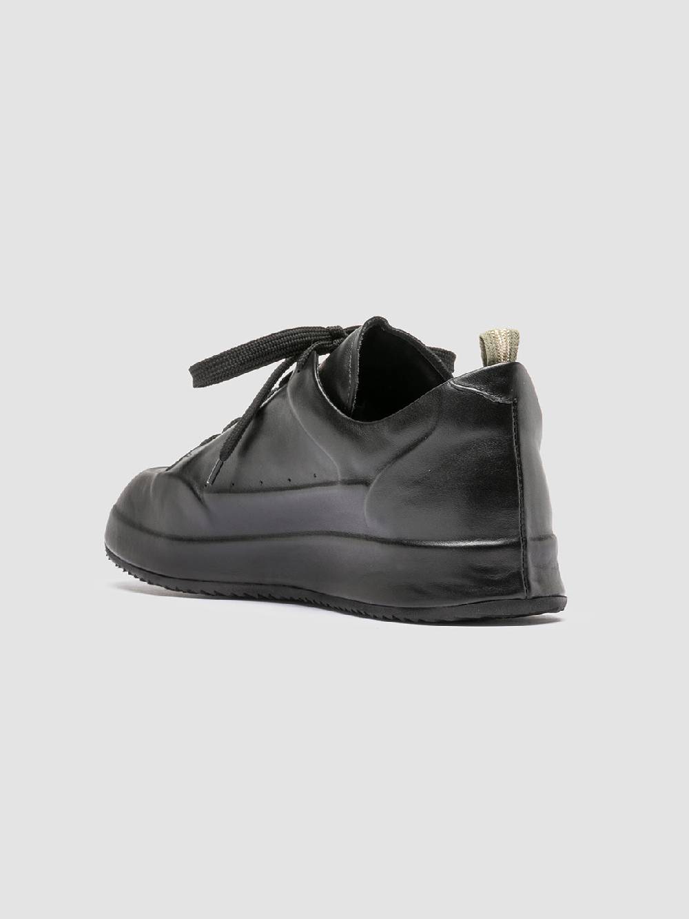 Officine Creative ACE 016 Sneakers in Pelle Nera Negozi Online