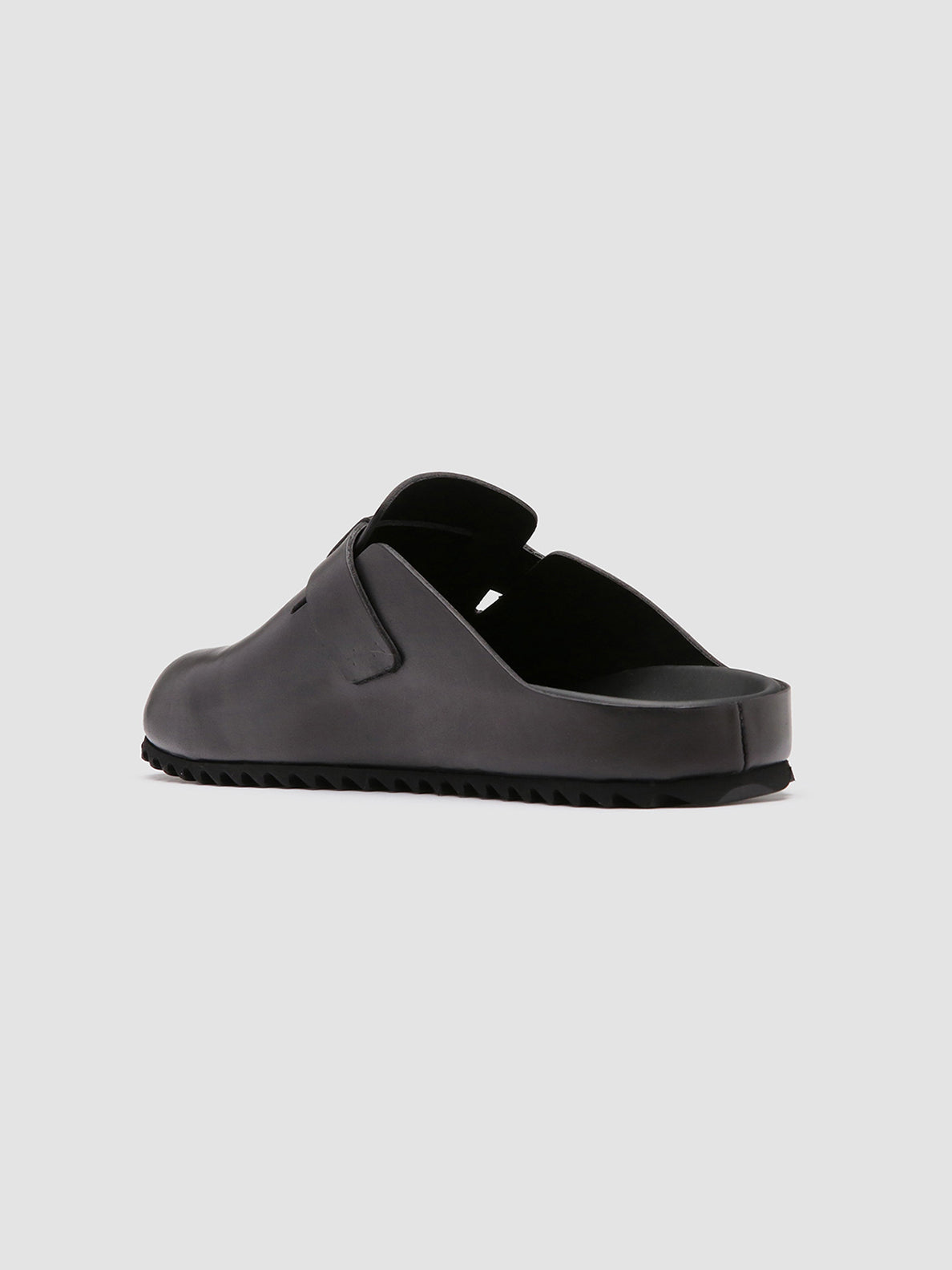 Officine Creative AGORÀ 004 Pantofole in Pelle Nera Sconti questo mese