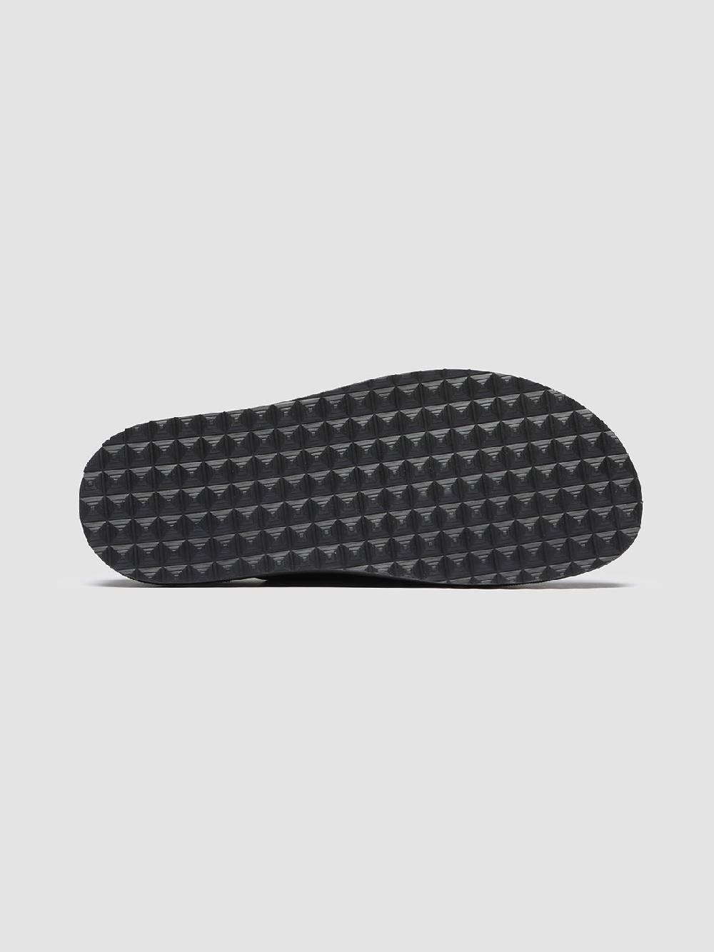 Officine Creative CHARRAT 003 Sandali in Pelle Nera Offerta