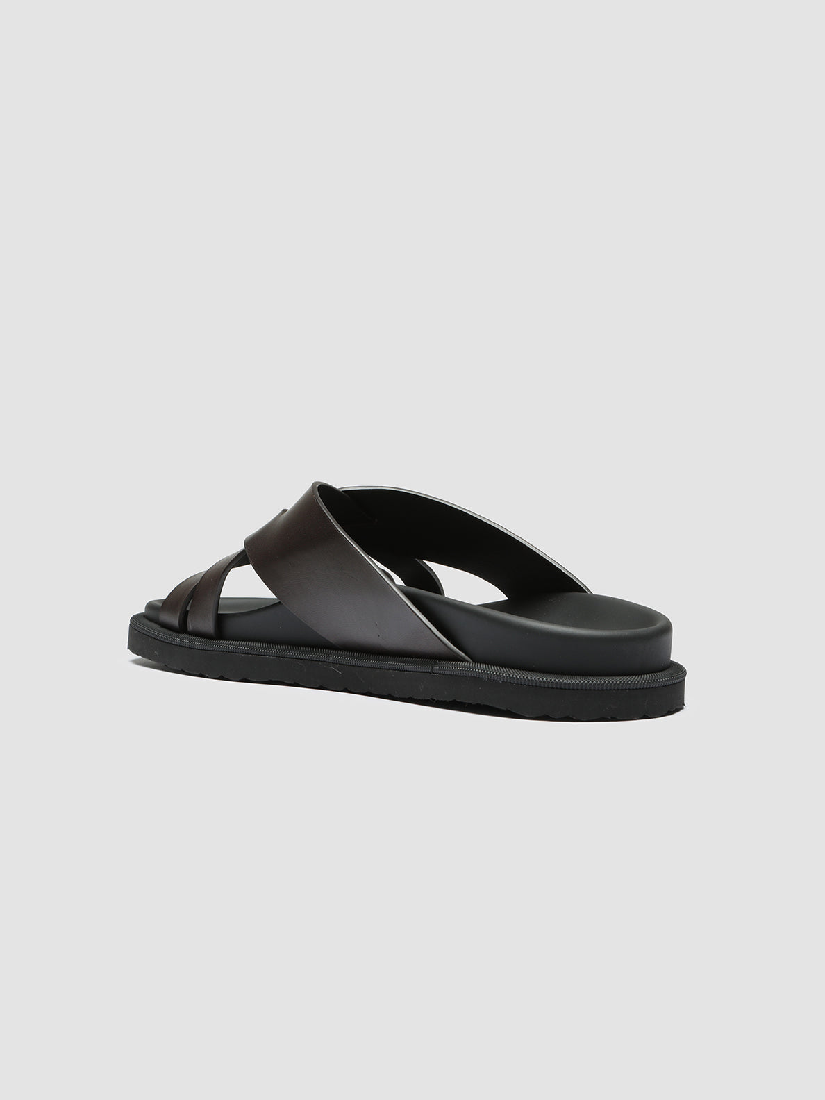 Officine Creative CHARRAT 003 Sandali in Pelle Marrone Economico