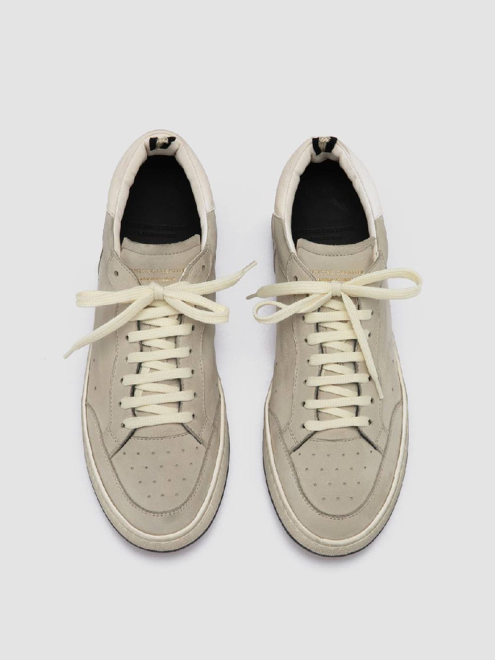 Officine Creative MAGIC 002 Sneakers in Nabuk Beige Vendita Calda
