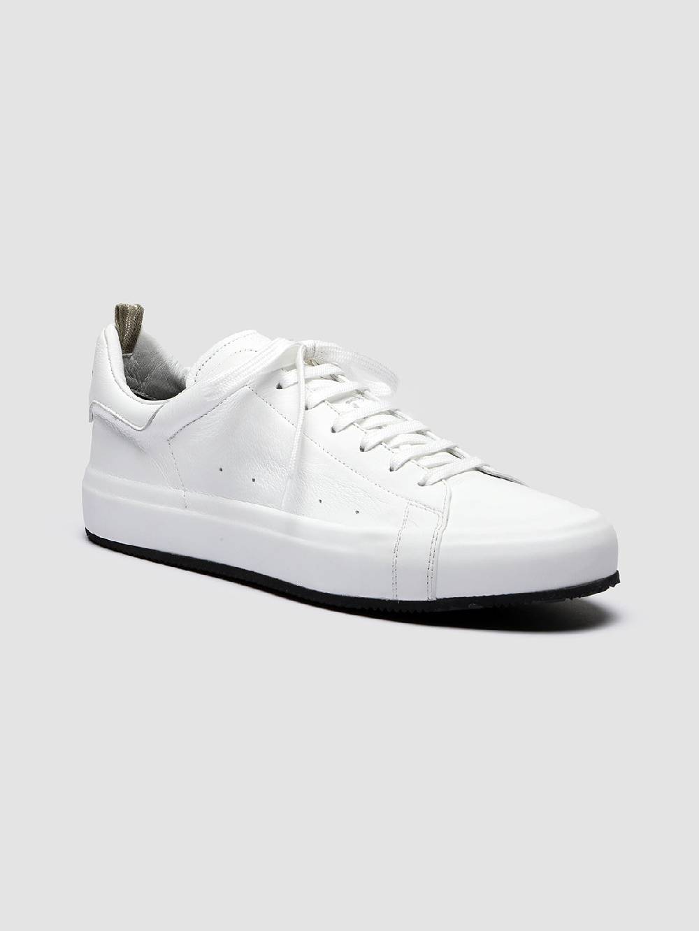 Officine Creative PRIMARY 001 Sneakers in Pelle Bianca Vendite Flash