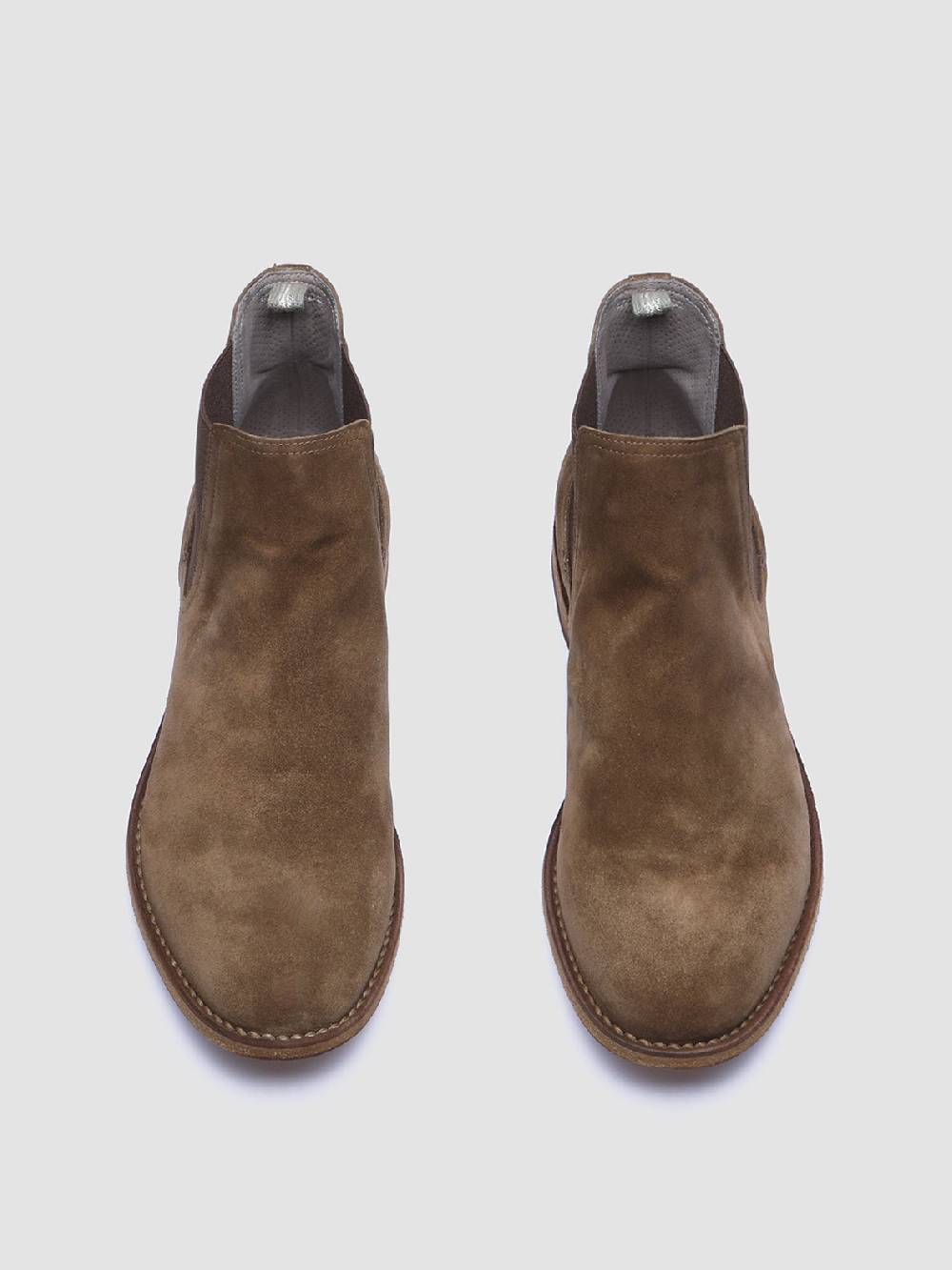 Officine Creative STEPLE 015 Stivaletti Chelsea in Pelle Scamosciata In Saldo