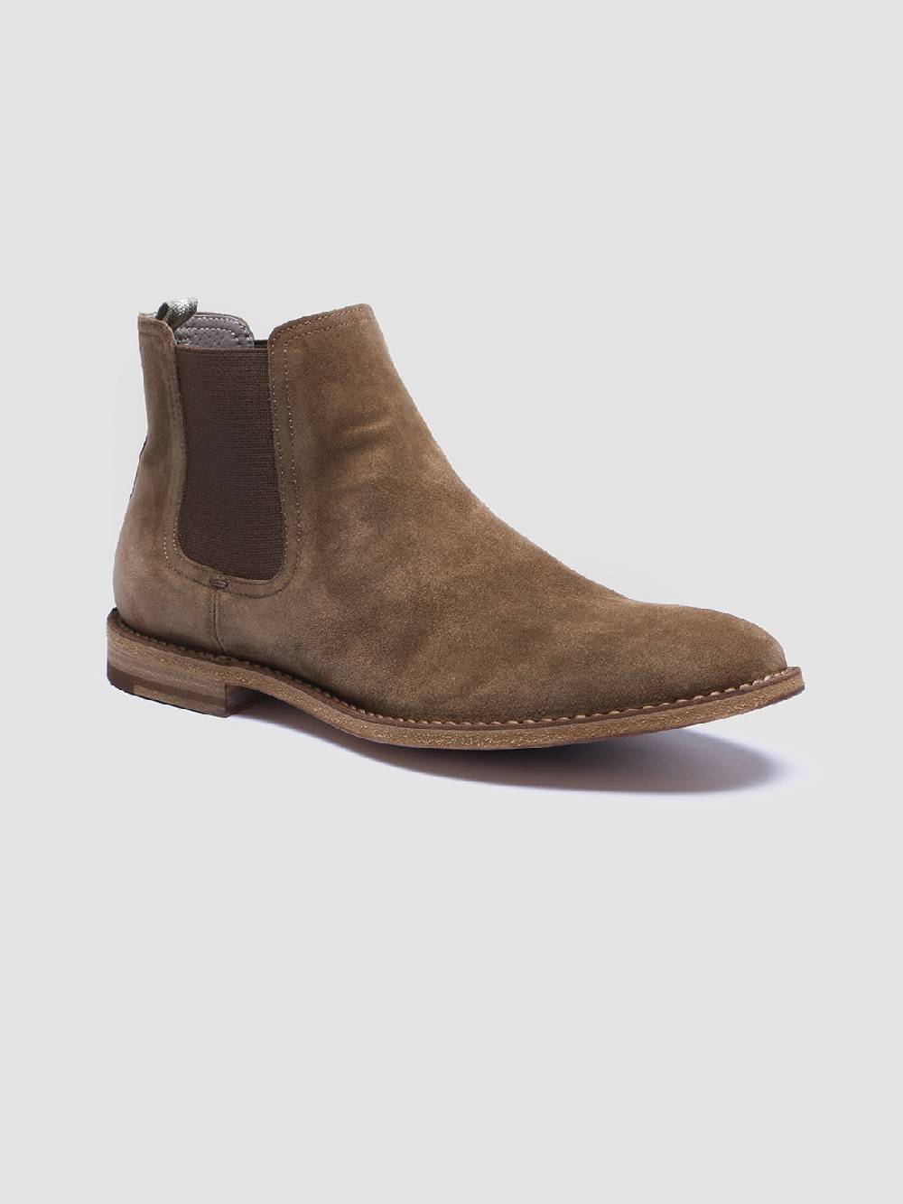 Officine Creative STEPLE 015 Stivaletti Chelsea in Pelle Scamosciata In Saldo