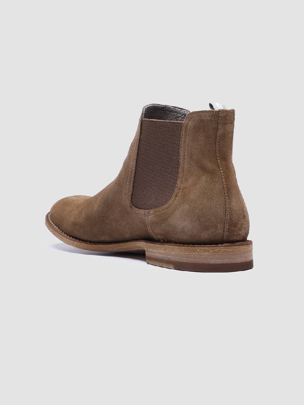 Officine Creative STEPLE 015 Stivaletti Chelsea in Pelle Scamosciata In Saldo