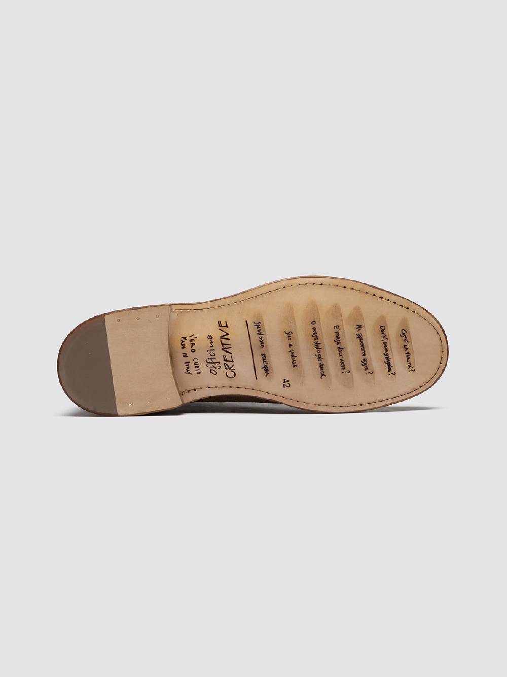 Officine Creative STEPLE 015 Stivaletti Chelsea in Pelle Scamosciata In Saldo
