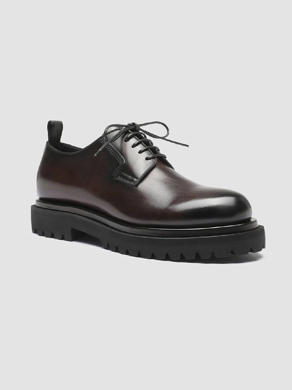 Officine Creative EVENTUAL 001 Derby in Pelle Marrone Italy