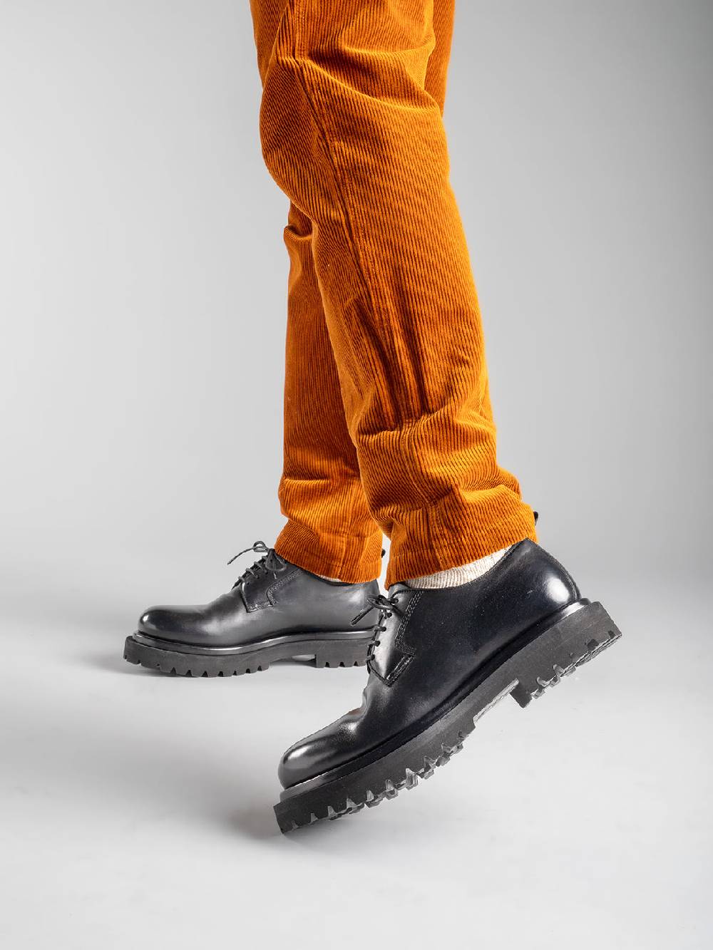 Officine Creative EVENTUAL 001 Derby in Pelle Marrone Italy