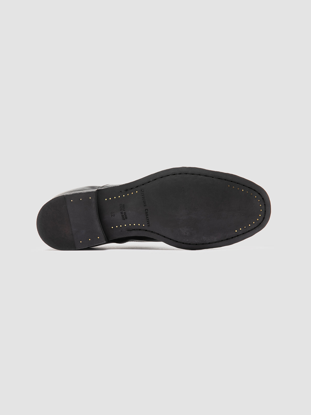 Officine Creative STEREO 001 Oxford in Pelle Nera Qualità