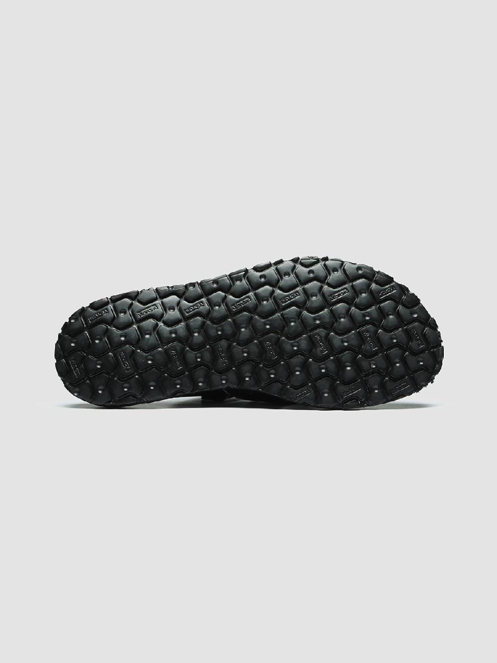 Officine Creative CHIOS 005 Sandali in Pelle Nera Spedizione Gratuita