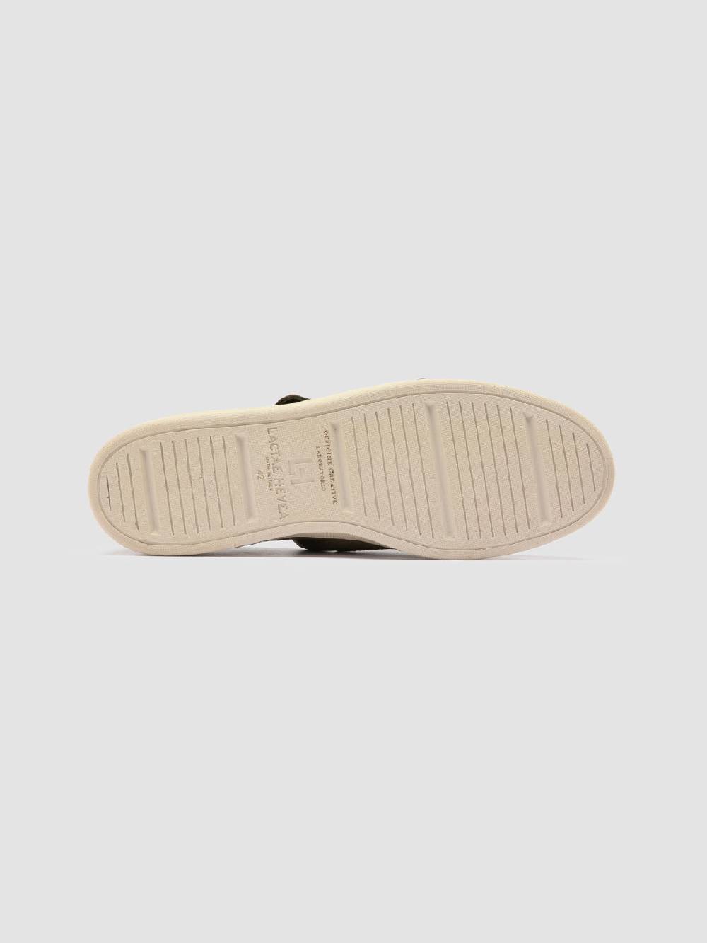 Officine Creative HERBIE 005 Sneaker Basse in Pelle Verde Qualità Garantita