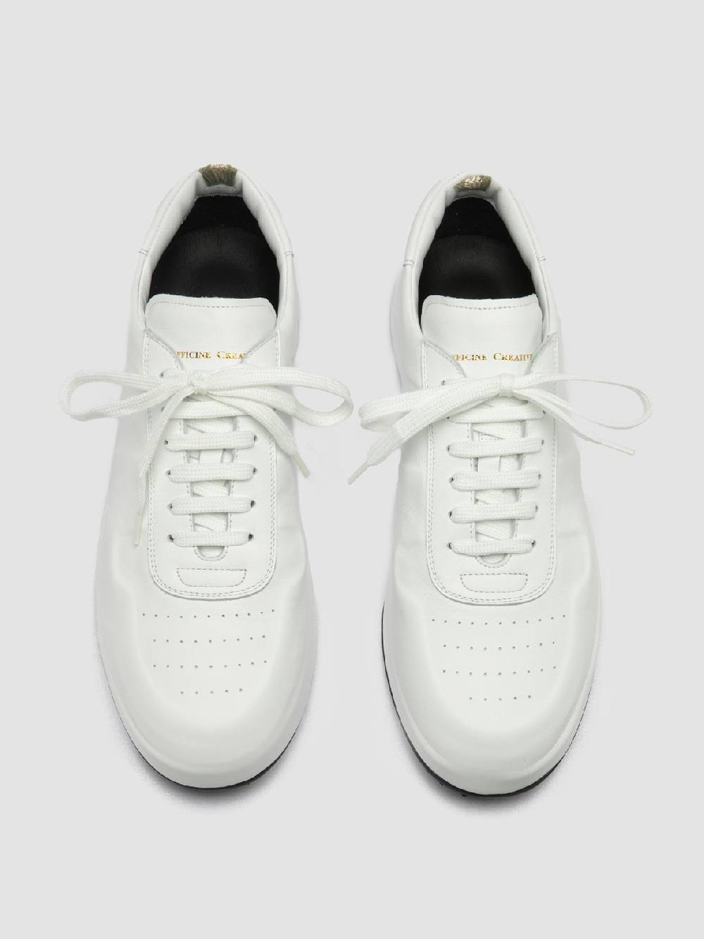 Officine Creative ACE 010 Sneakers in Pelle Bianca Economico