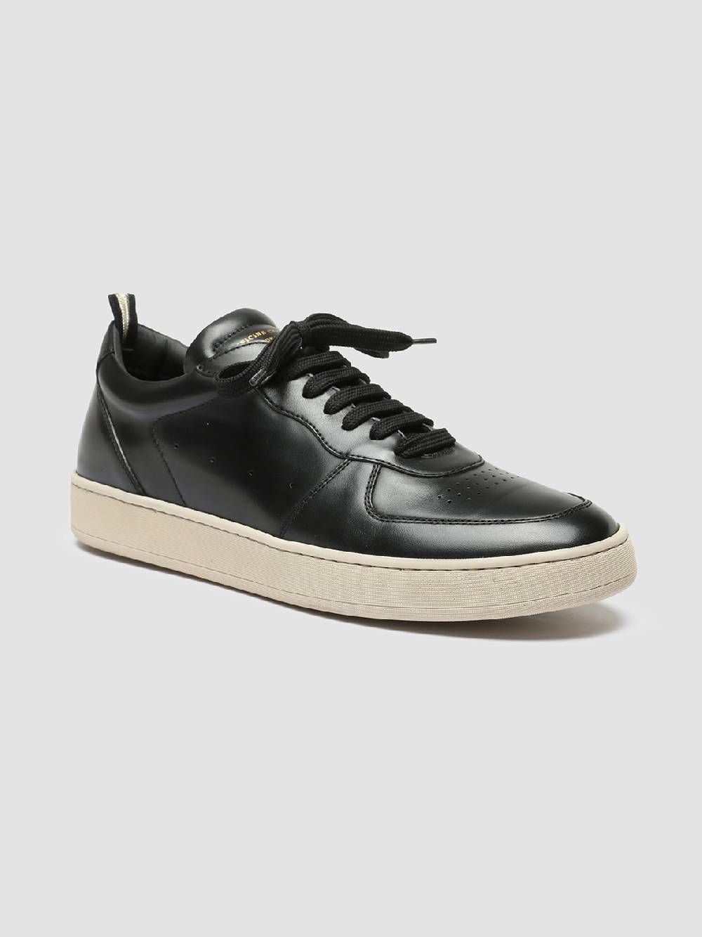Officine Creative ASSET 001 Sneakers in Pelle Nera Online