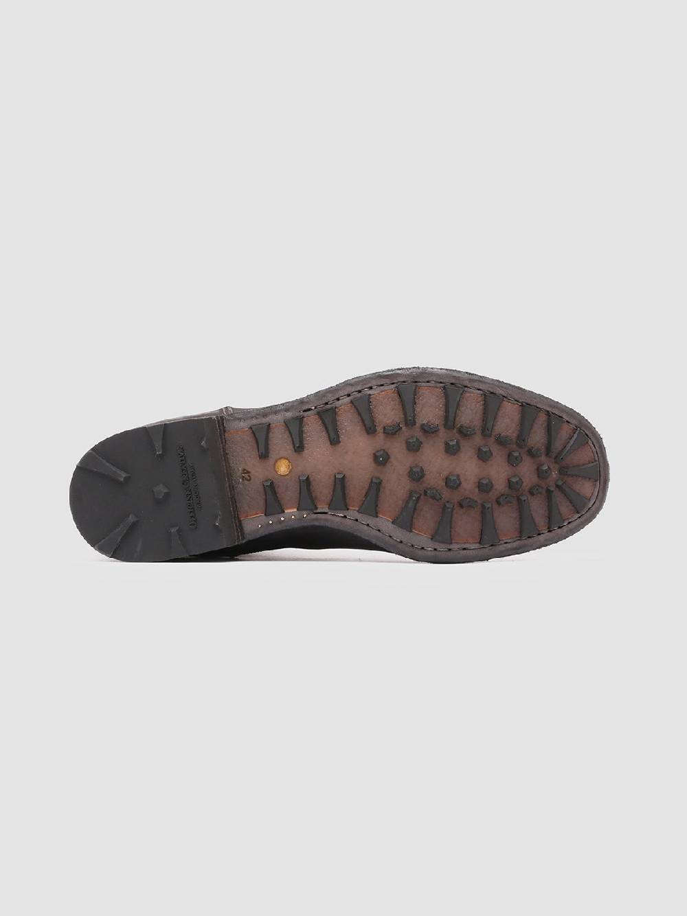 Officine Creative ARBUS 021 Stivaletti Chelsea in Pelle Grigia Saldi