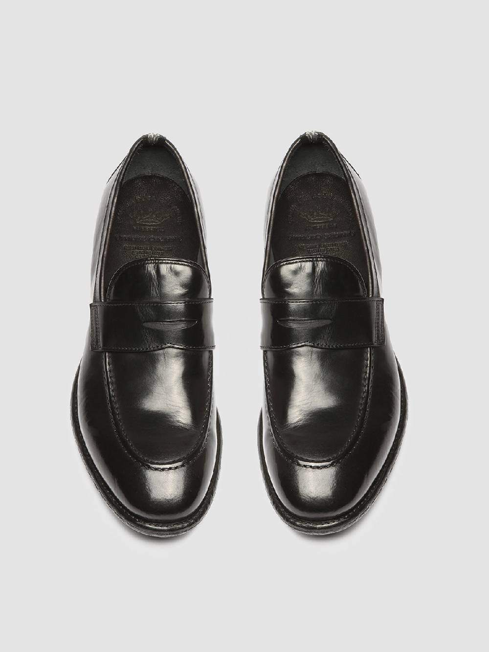 Officine Creative EMORY 024 Mocassini in Pelle Nera Black Friday
