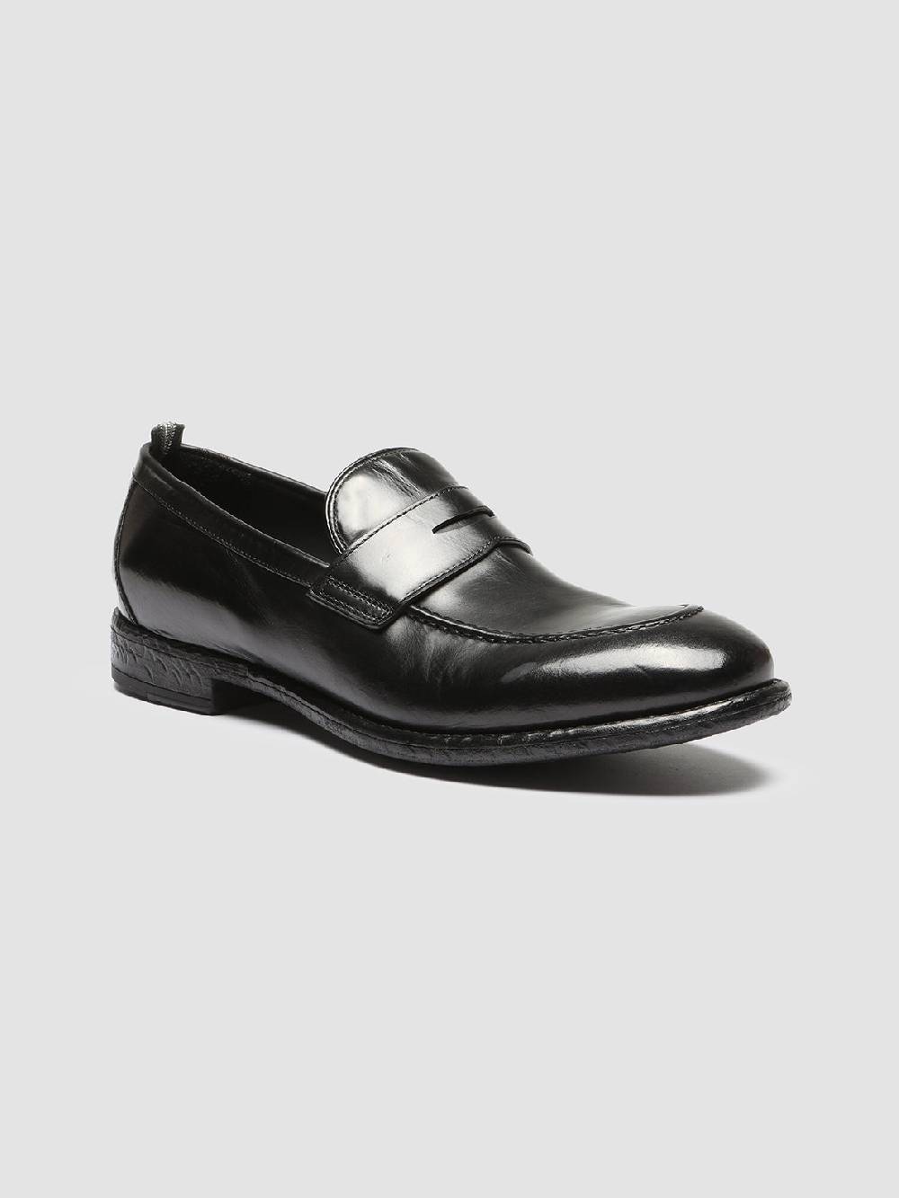 Officine Creative EMORY 024 Mocassini in Pelle Nera Black Friday