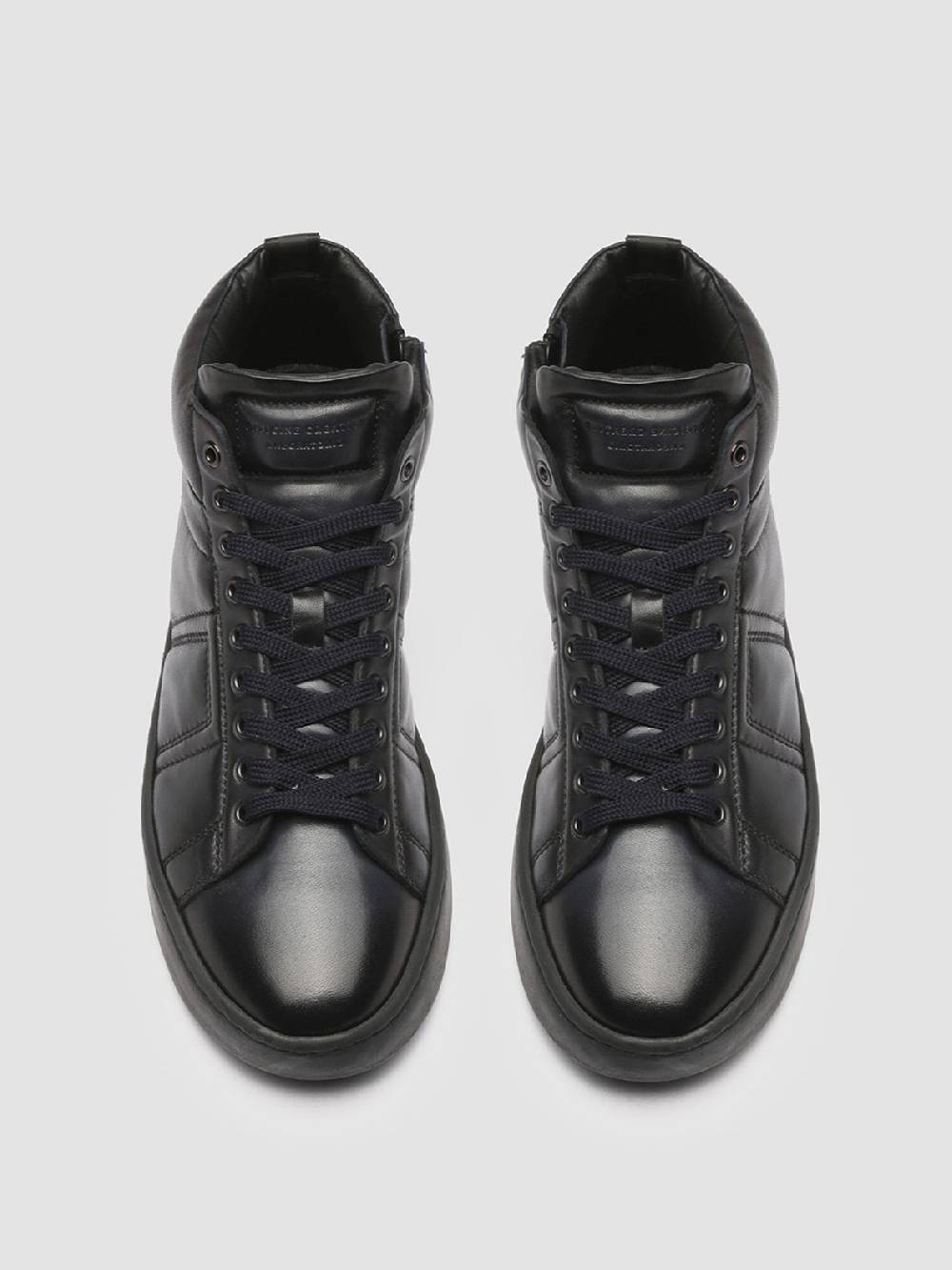 Officine Creative KILIM 002 Sneaker in Pelle Blu Italia