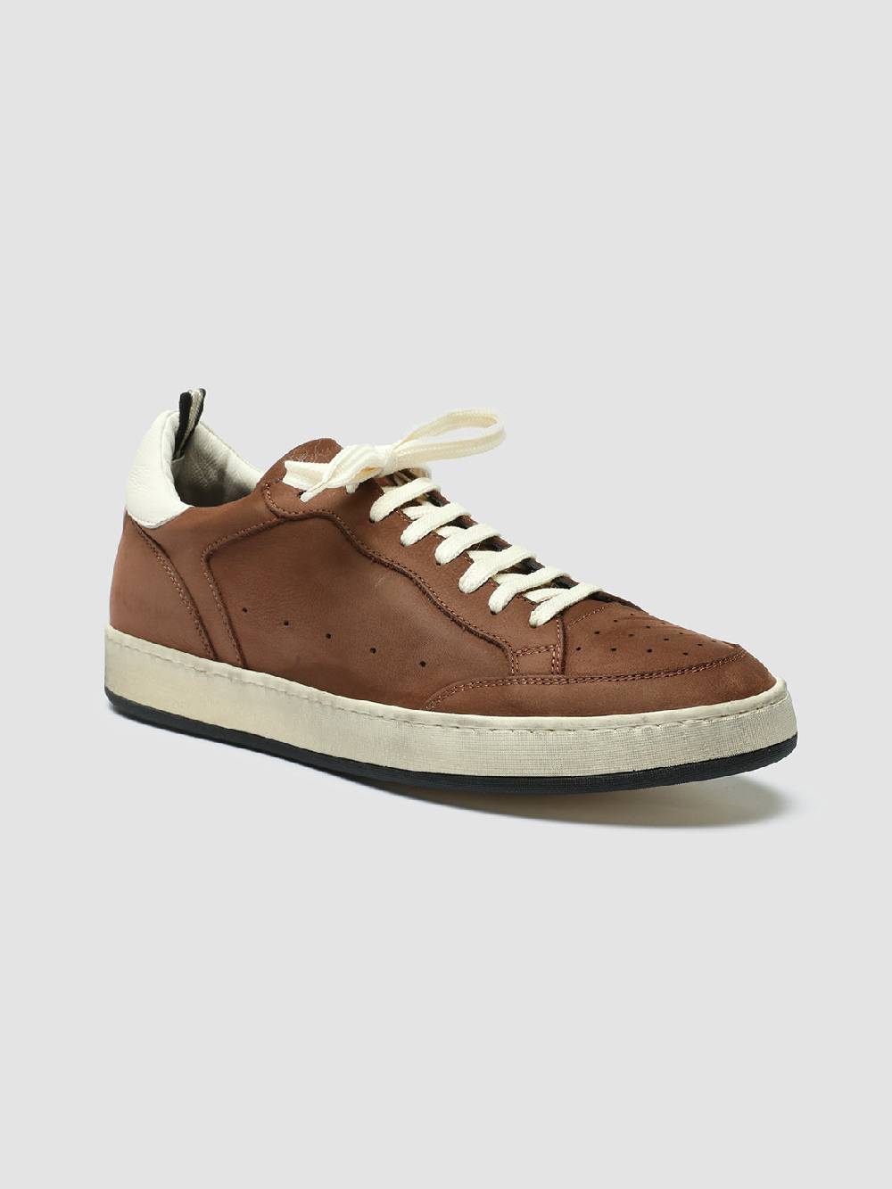 Officine Creative MAGIC 002 Sneakers in Nabuk Marrone Pezzi Unici
