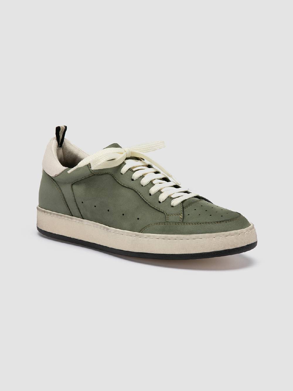 Officine Creative MAGIC 002 Sneakers in Nabuk Verde Soddisfazione Garantita