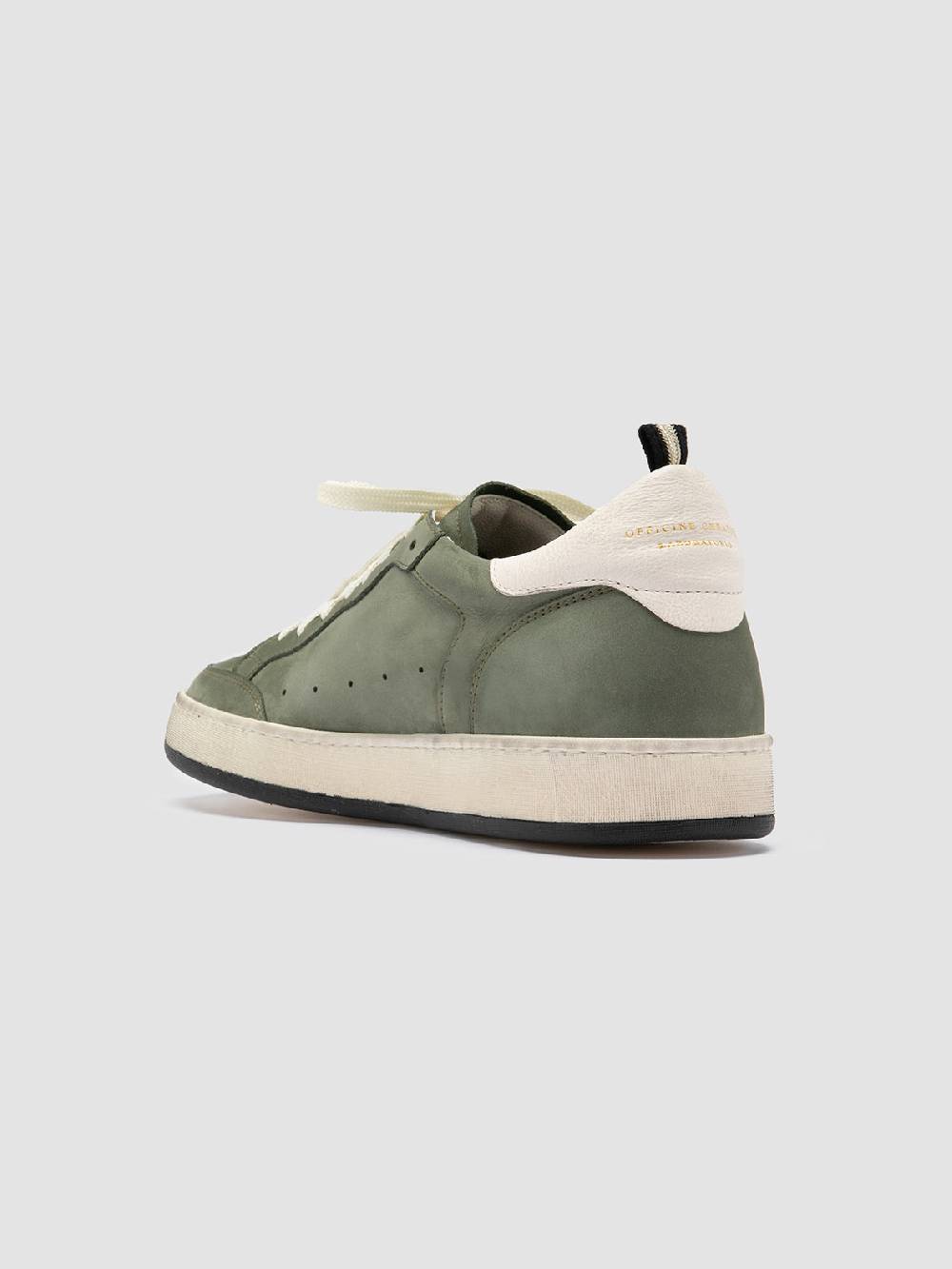 Officine Creative MAGIC 002 Sneakers in Nabuk Verde Soddisfazione Garantita