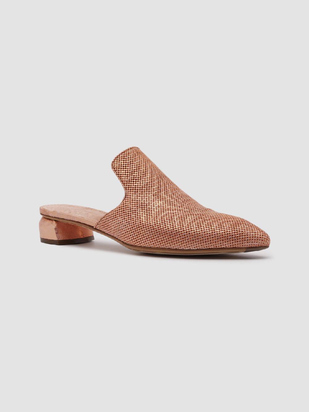 Officine Creative SAUVANNE 006 Sabot in Pelle Marrone Negozi Online