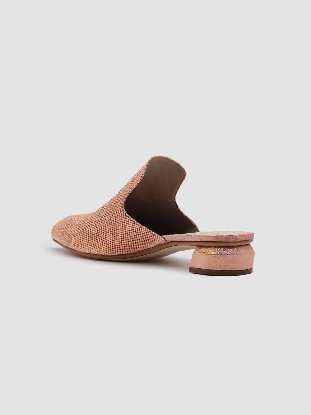 Officine Creative SAUVANNE 006 Sabot in Pelle Marrone Negozi Online