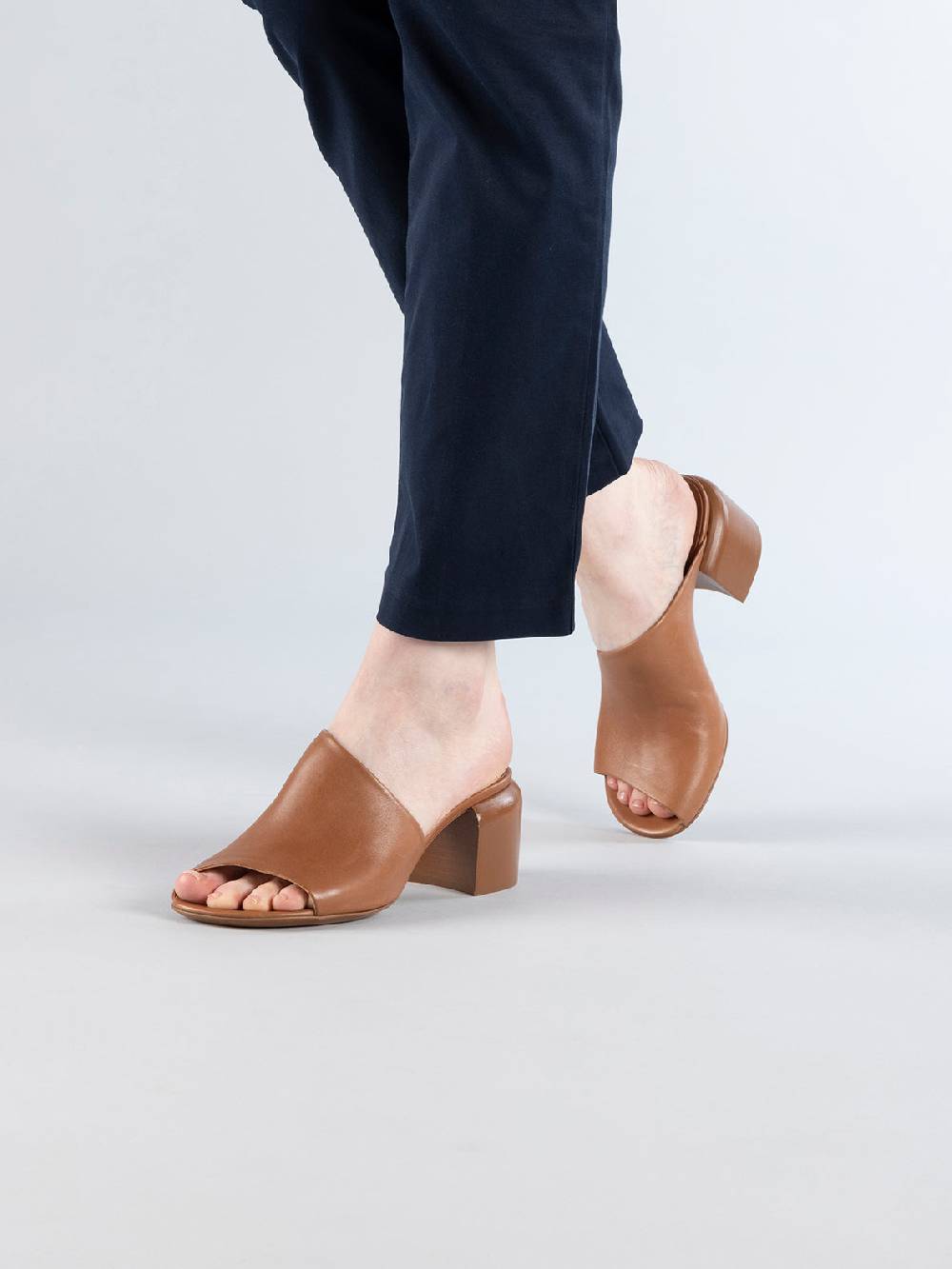 Officine Creative ETHEL 007 Sandali in Pelle Marrone Outlet