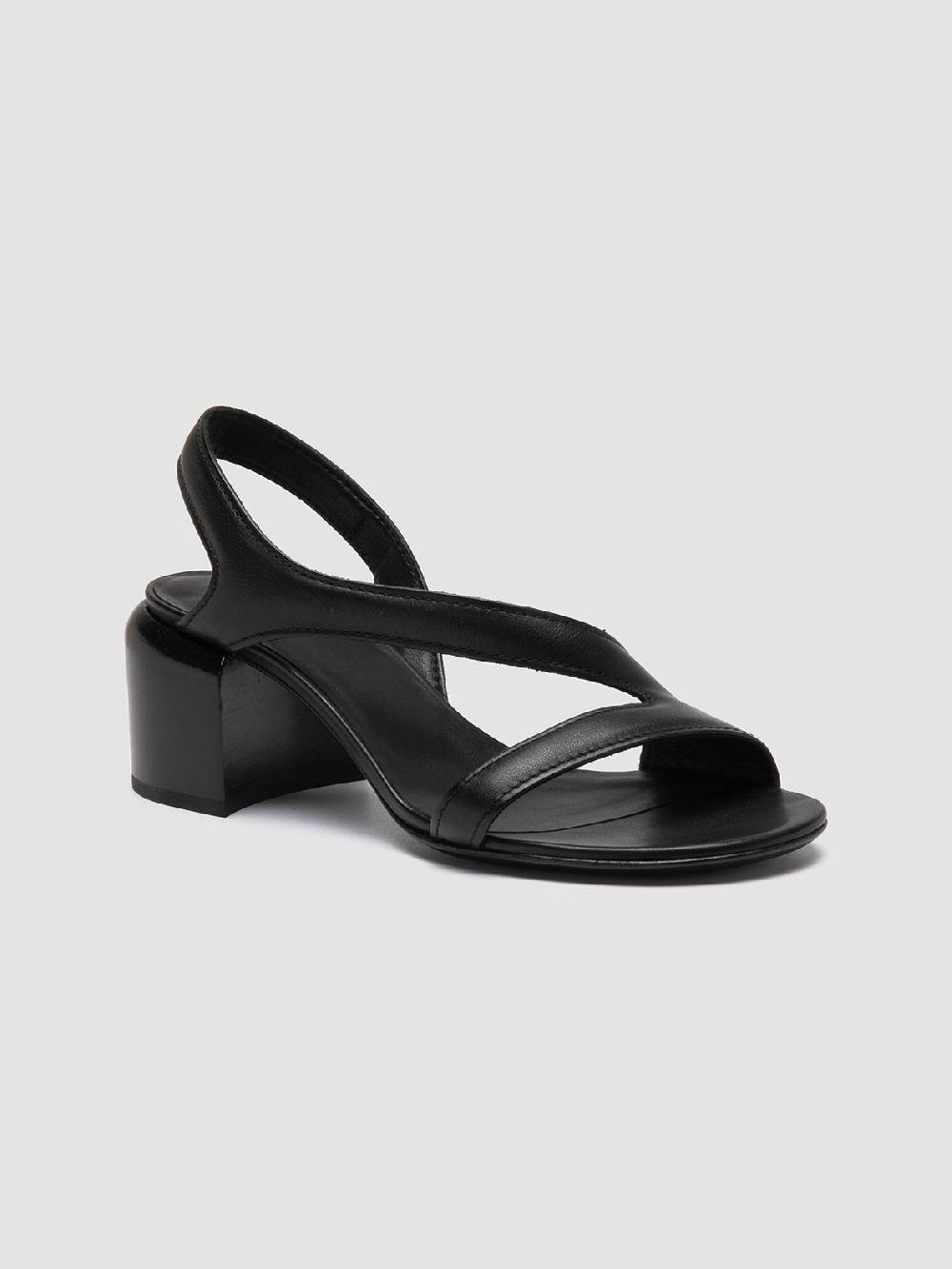 Officine Creative ETHEL 023 Sandali in Pelle Nera Saldi