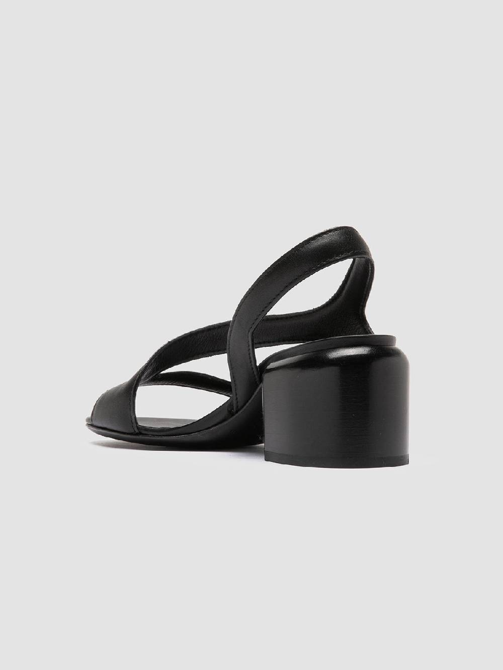 Officine Creative ETHEL 023 Sandali in Pelle Nera Saldi