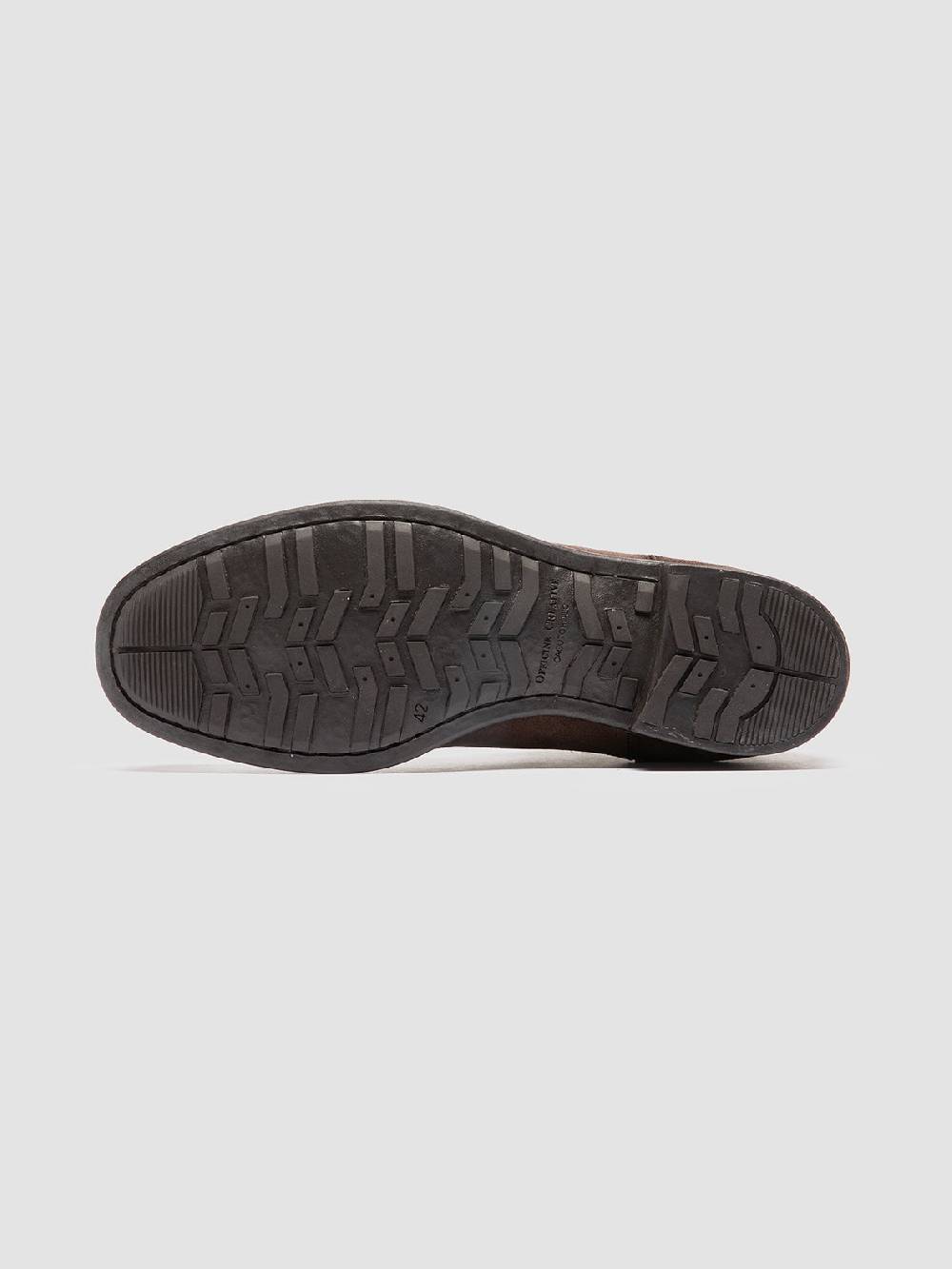 Officine Creative CHRONICLE 002 Stivaletti Chelsea in Camoscio Tortora Vendite Flash