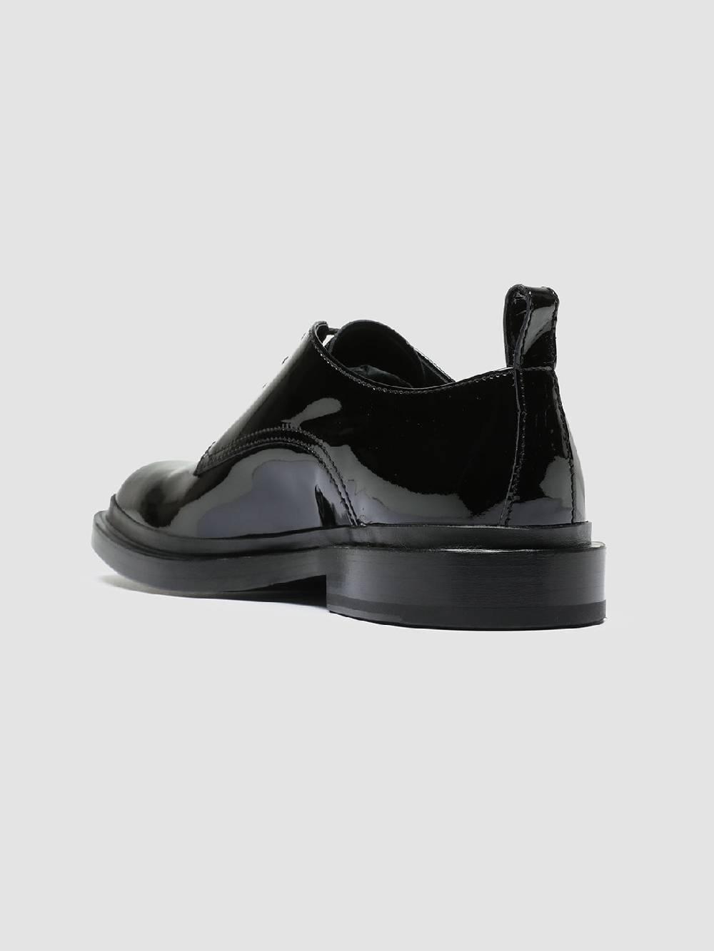 Officine Creative CONCRETE 003 Derby in Pelle Nera Nuova