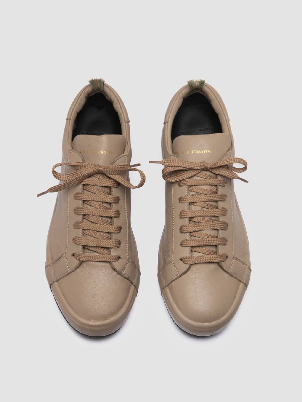Officine Creative CORE 001 Sneakers in Pelle Marrone Italy
