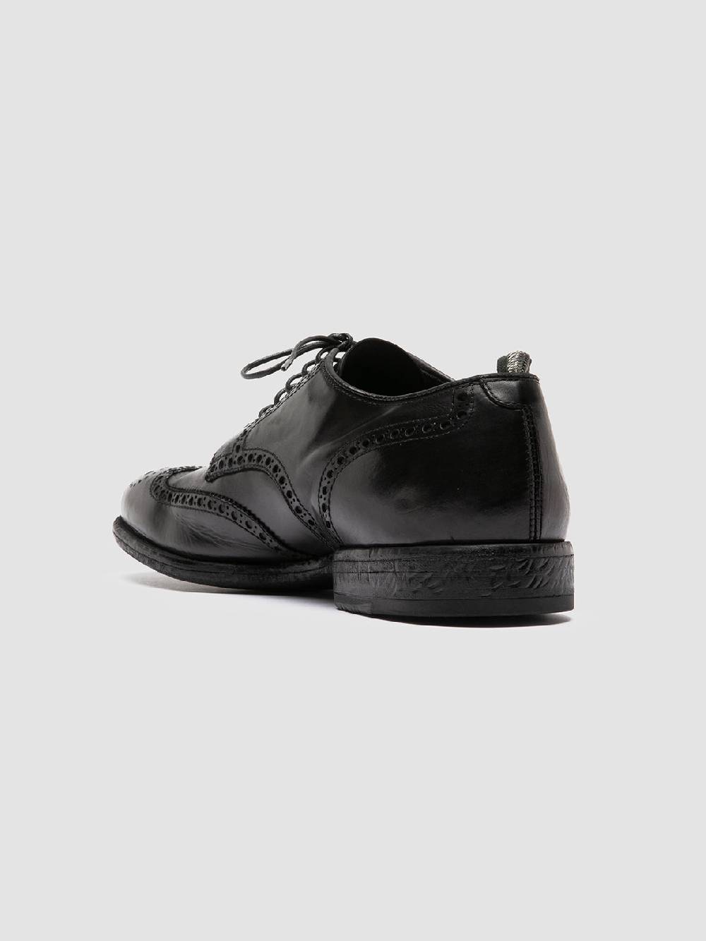 Officine Creative EMORY 015 Scarpe Derby in Pelle Nera Soddisfazione Garantita