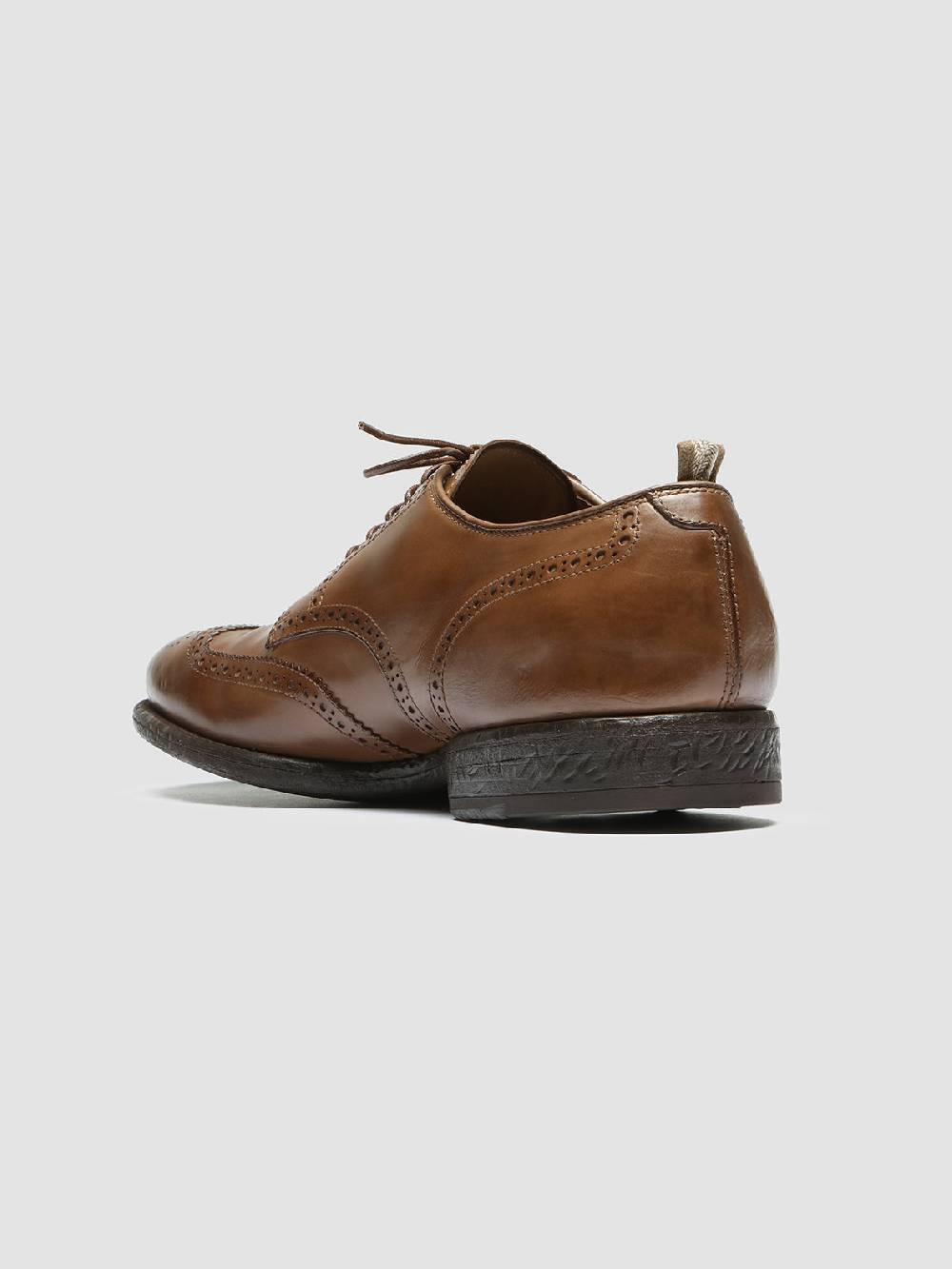 Officine Creative EMORY 015 Derby in Pelle Marrone Qualità Garantita