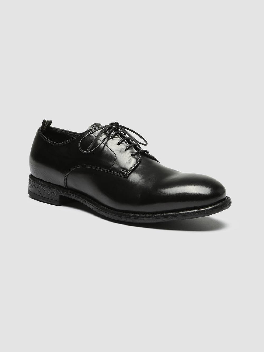Officine Creative EMORY 022 Derby in Pelle Nera Acquista Ora