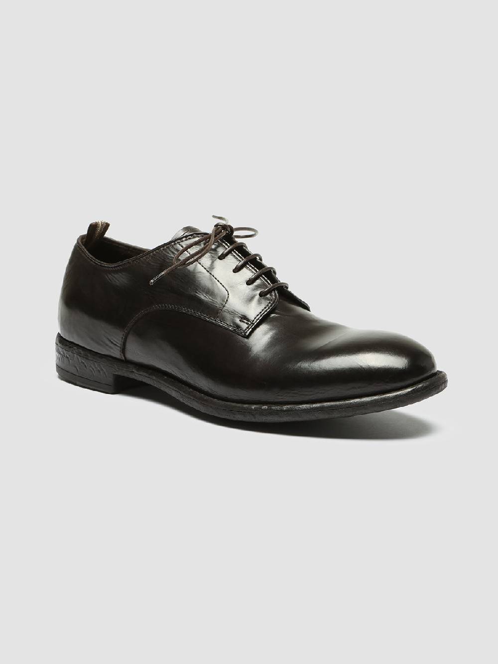 Officine Creative EMORY 022 Derby in Pelle Marrone Consegna Veloce