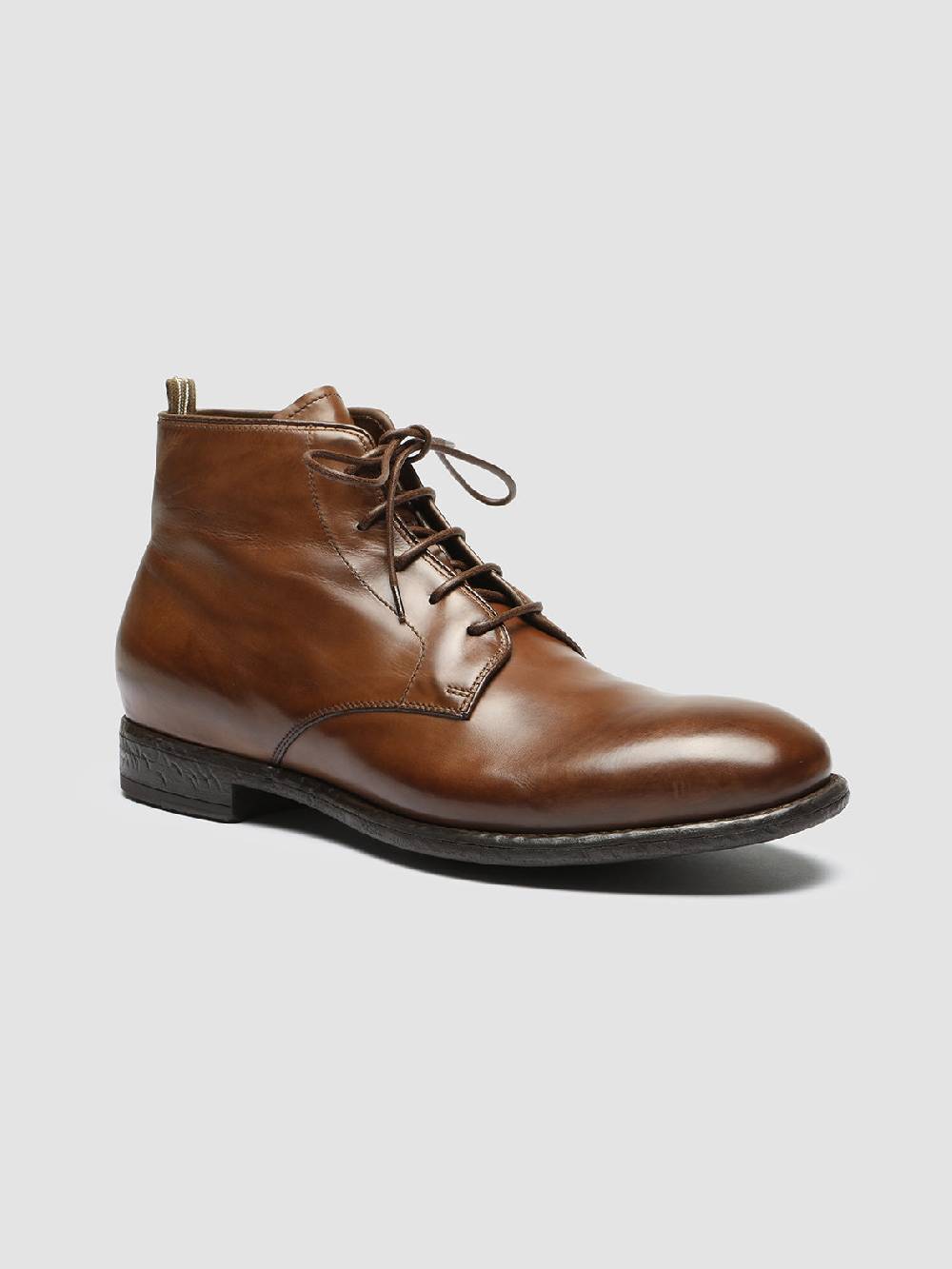 Officine Creative EMORY 023 Stivaletti in Pelle Marrone Promozione Limitata