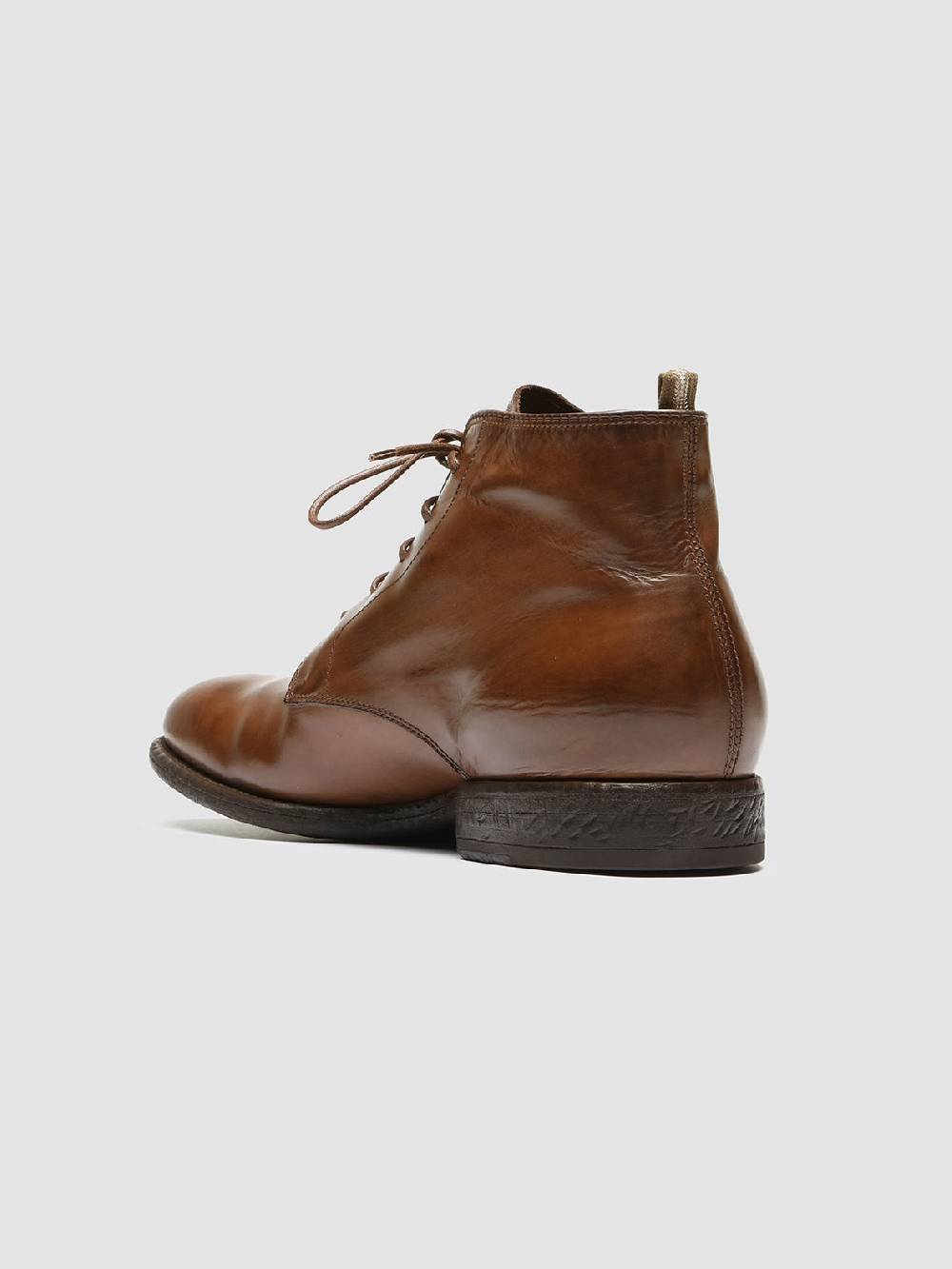 Officine Creative EMORY 023 Stivaletti in Pelle Marrone Promozione Limitata