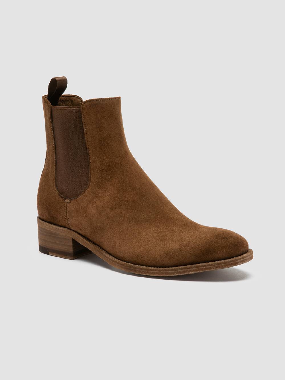 Officine Creative SELINE 029 Stivaletti Chelsea in pelle scamosciata Marrone Offerta
