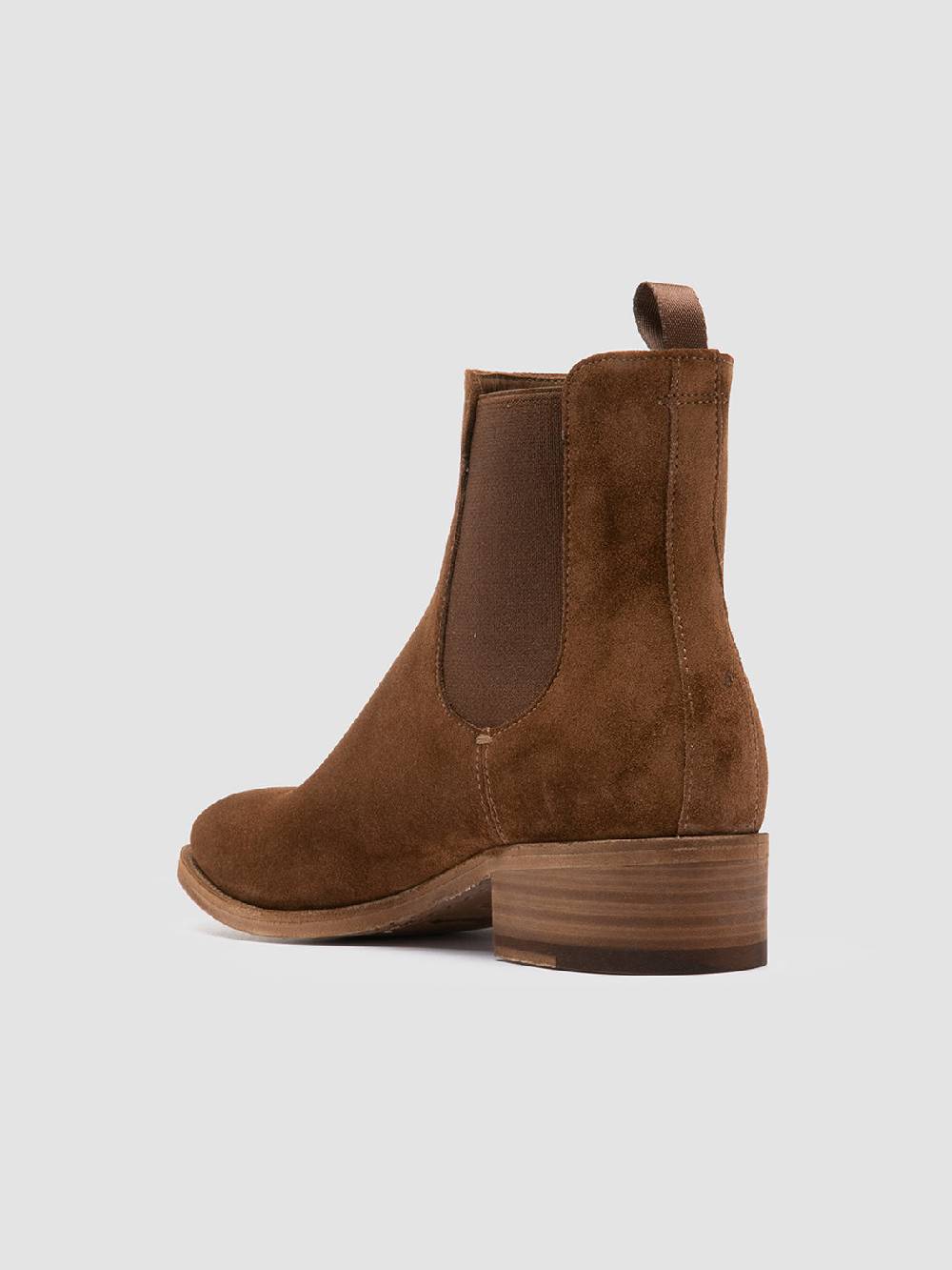 Officine Creative SELINE 029 Stivaletti Chelsea in pelle scamosciata Marrone Offerta