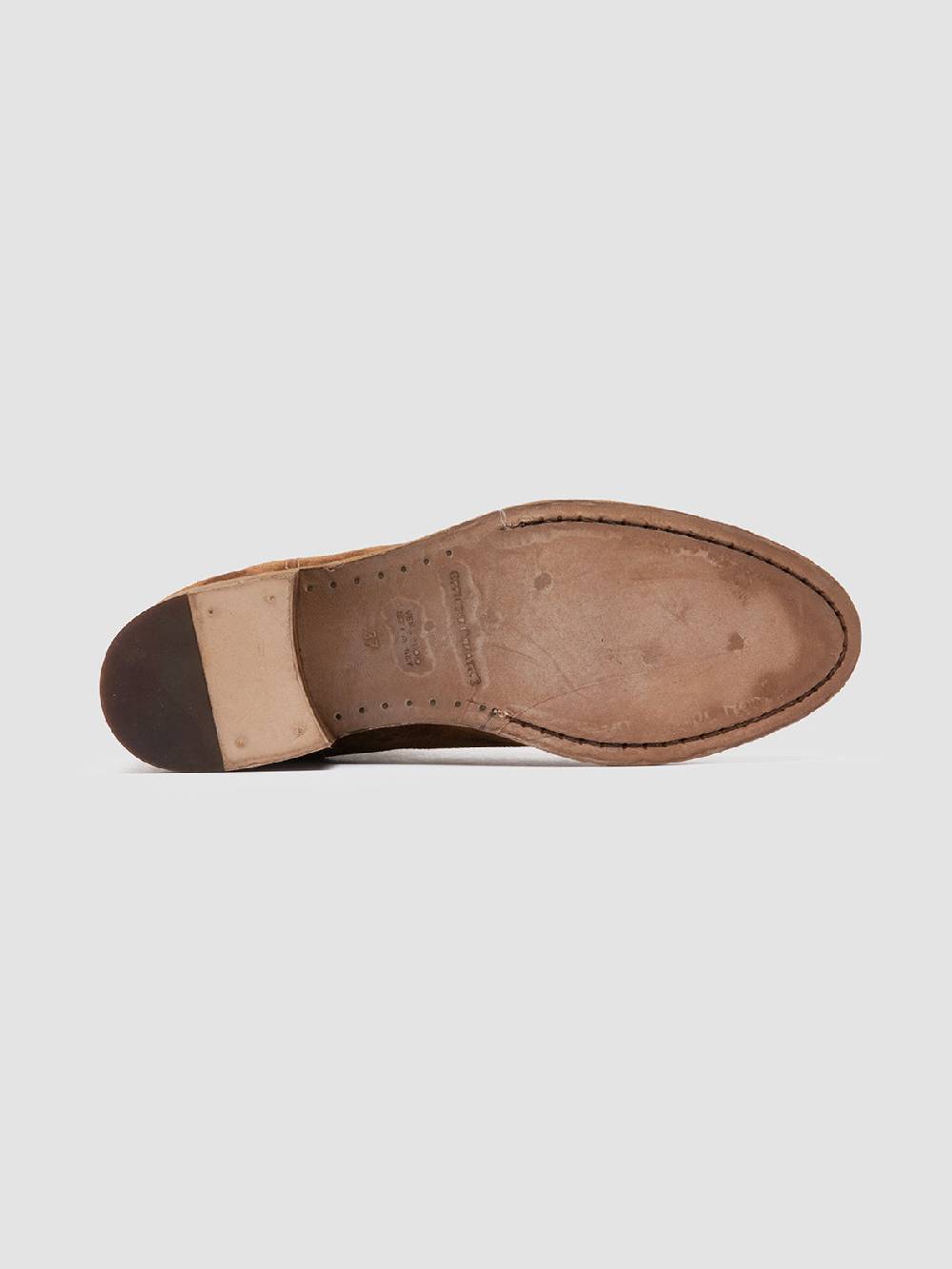 Officine Creative SELINE 029 Stivaletti Chelsea in pelle scamosciata Marrone Offerta