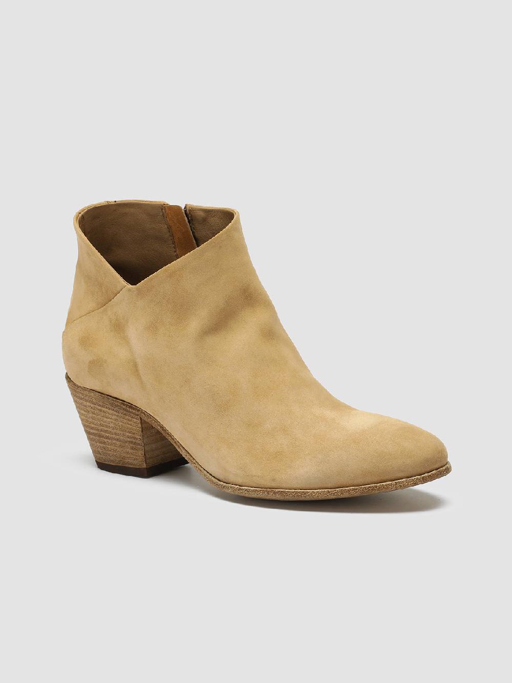 Officine Creative SHIRLEE 002 Stivaletti in Pelle Scamosciata Marrone Saldi