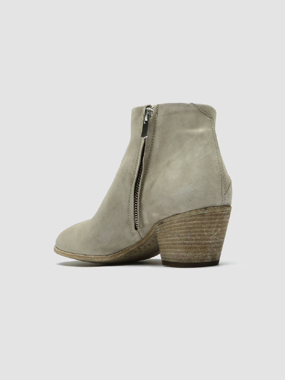 Officine Creative SHIRLEE 002 Stivaletti in Pelle Scamosciata Verde Offerte