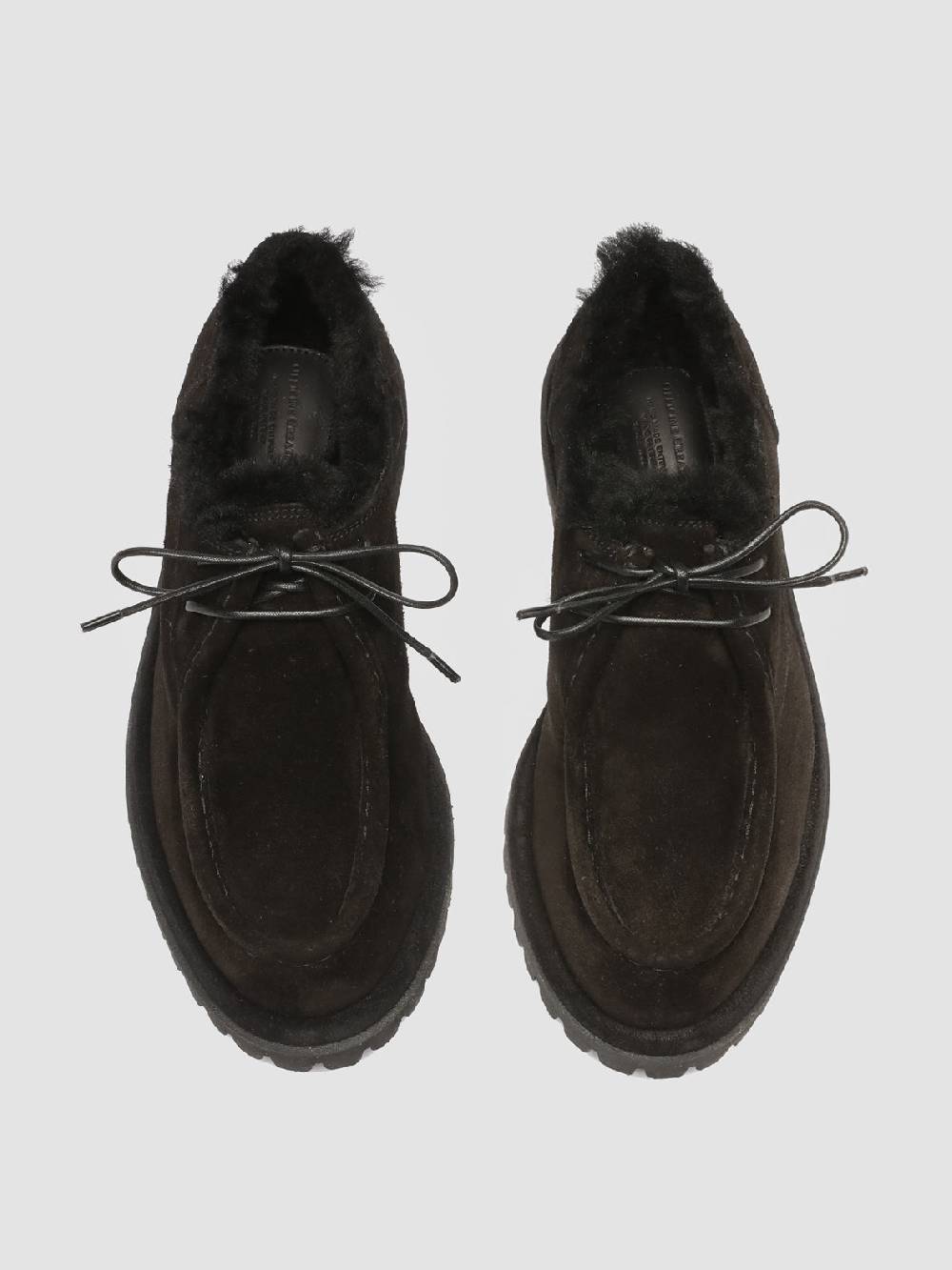 Officine Creative SPECTACULAR W 106 Derby in Pelle Scamosciata Nera Hotsell