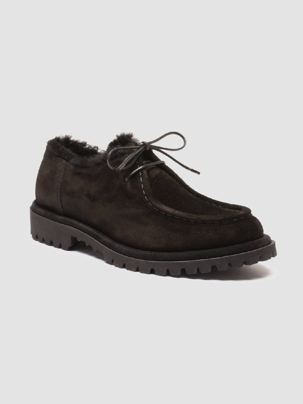 Officine Creative SPECTACULAR W 106 Derby in Pelle Scamosciata Nera Hotsell